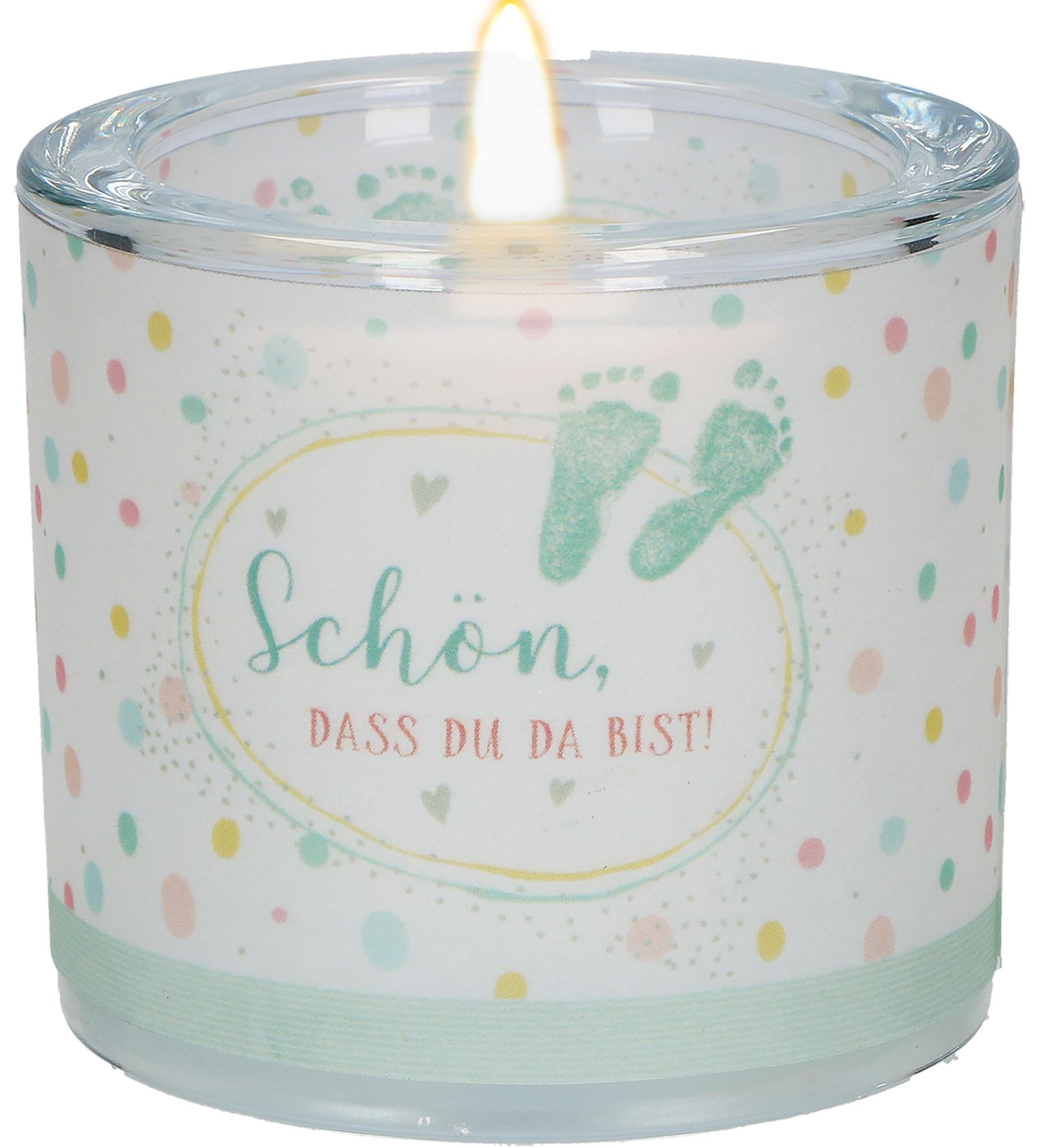 Windlicht zur Geburt - Du bist ein kleines Wunder Windlicht zur Geburt - Du bist ein kleines Wunder