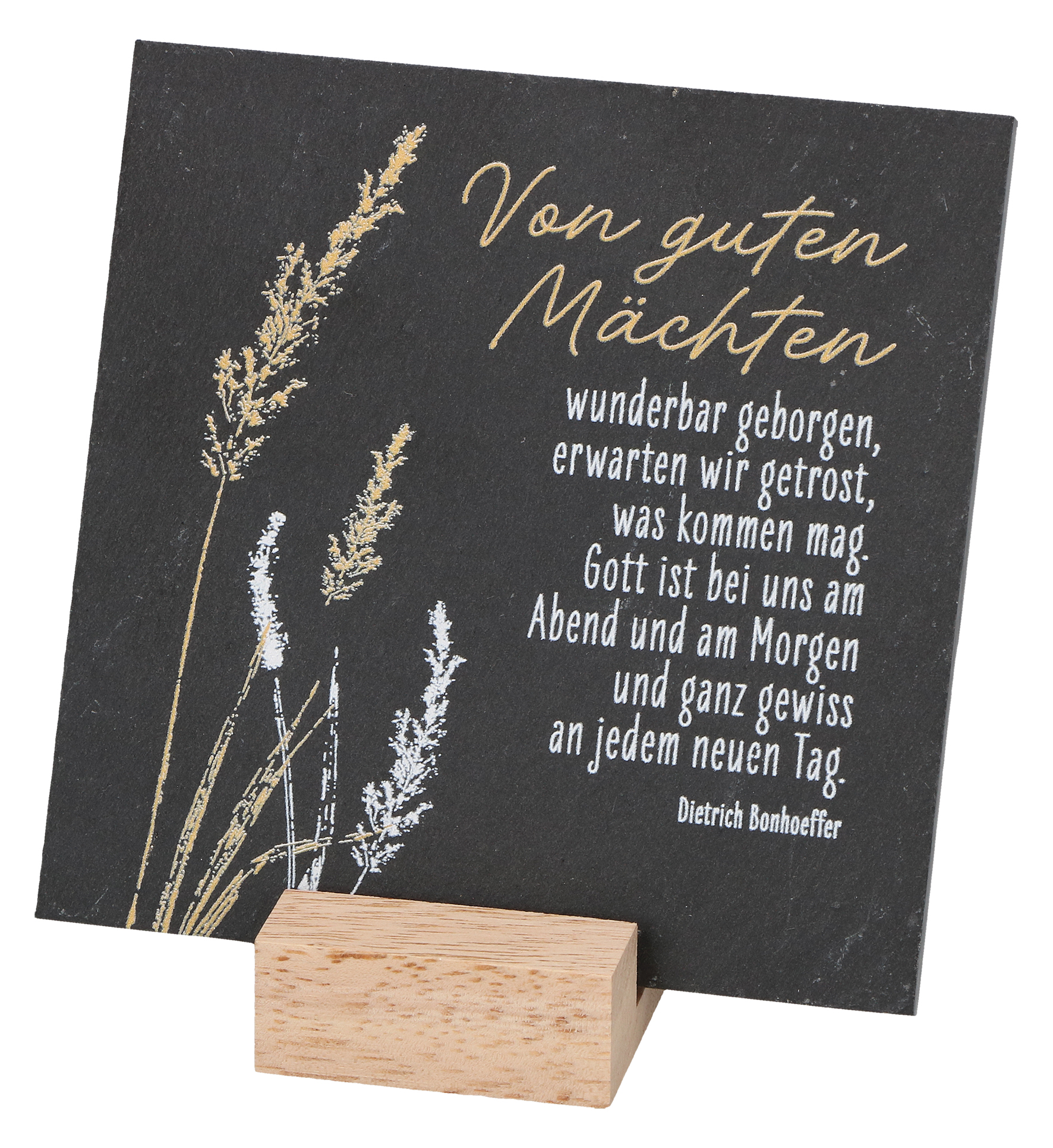 Schiefertafel - Von guten Mächten & Aufsteller