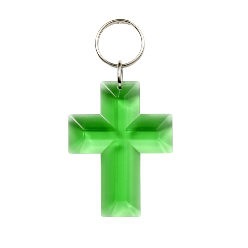 Schlüsselanhänger - Kreuz & Farbig Schlüsselanhänger - Kreuz & Farbig