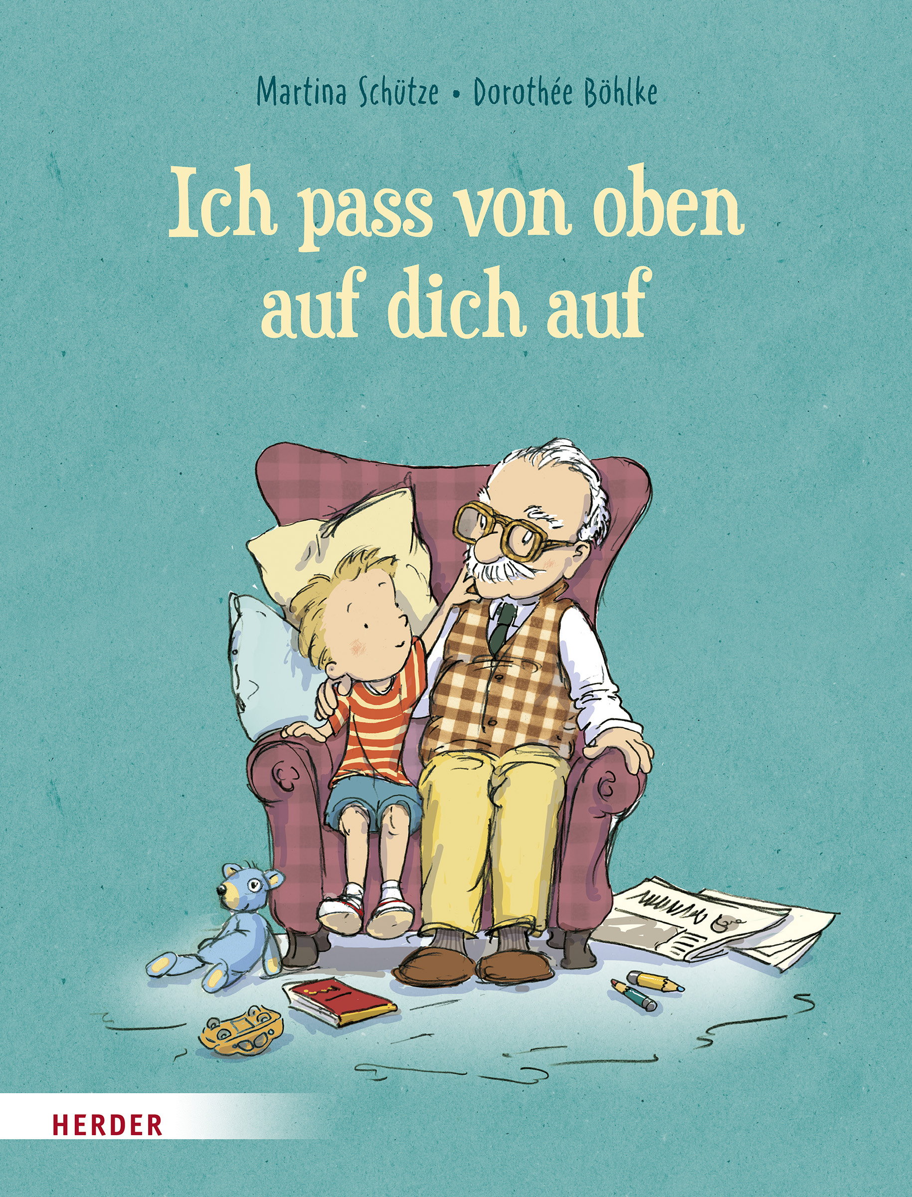 Kinderbuch - Ich pass von oben auf dich auf