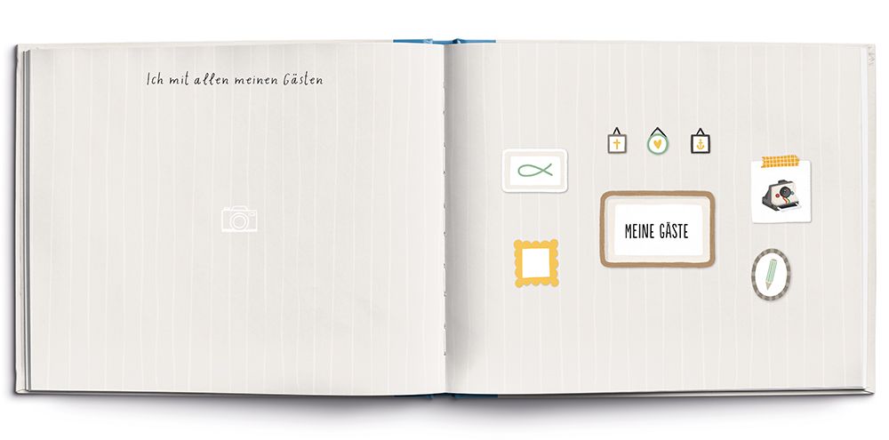 Buch zur Konfirmation – Erinnerungsalbum