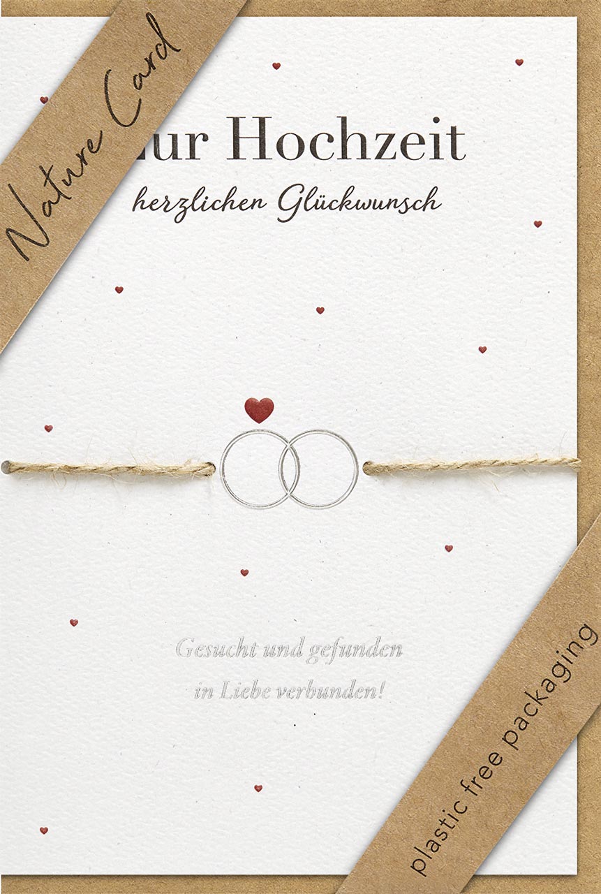 Karte zur Hochzeit - Gesucht und gefunden & Natur