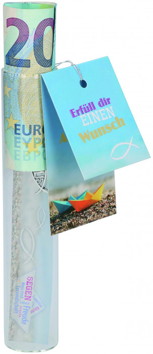 Geldgeschenk zur Konfirmation - Erfüll dir einen Wunsch & Papierschiffchen Geldgeschenk zur Konfirmation - Erfüll dir einen Wunsch & Papierschiffchen