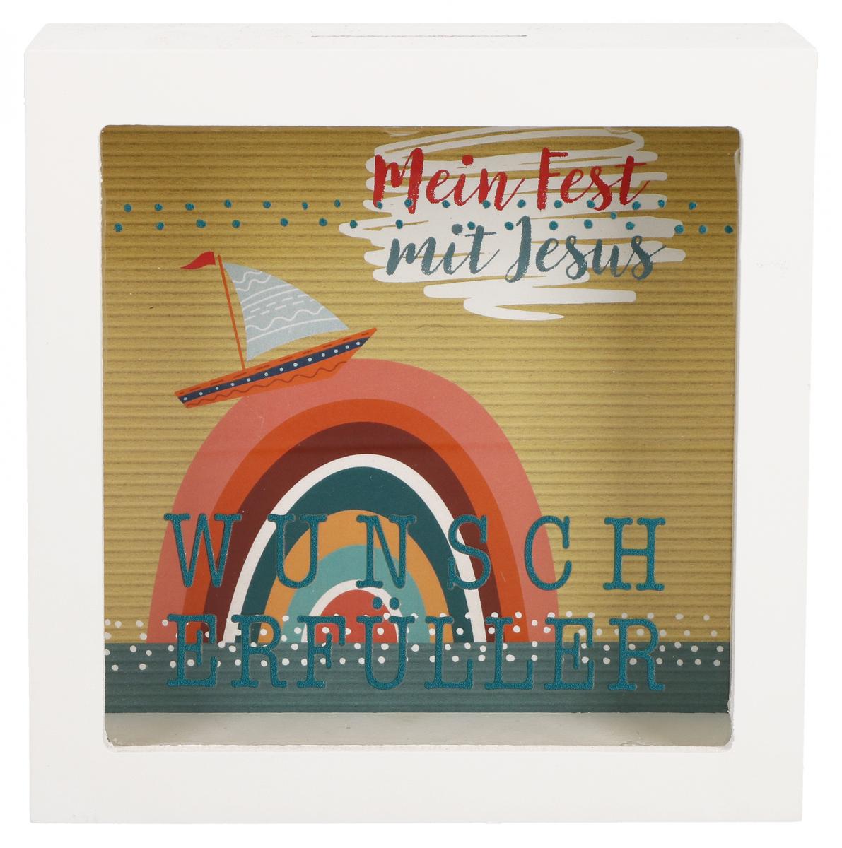 Bilderrahmen-Spardose - Wunscherfüller Bilderrahmen-Spardose - Wunscherfüller