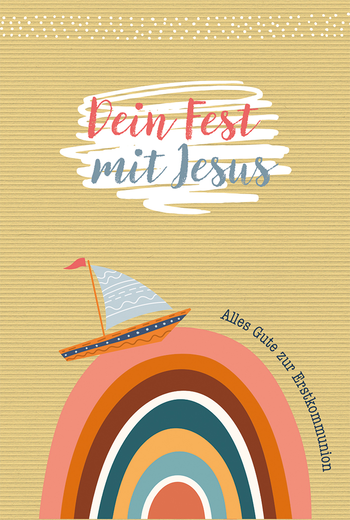 Kommunionkarte - Dein Fest mit Jesus & Geldgeschenk Kommunionkarte - Dein Fest mit Jesus & Geldgeschenk