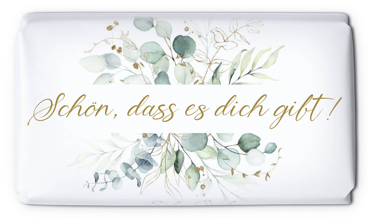 Mini-Schokolade – Schön, dass es dich gibt!