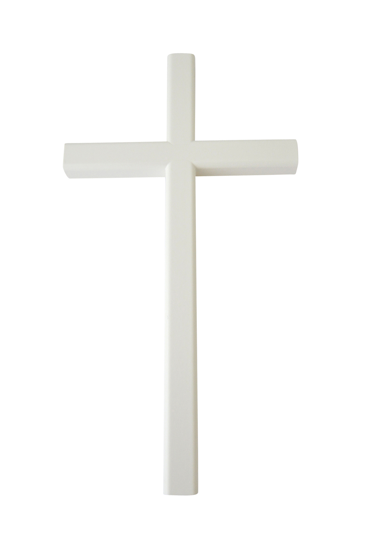 Holzkreuz - Schlicht & Weiß Holzkreuz - Schlicht & Weiß