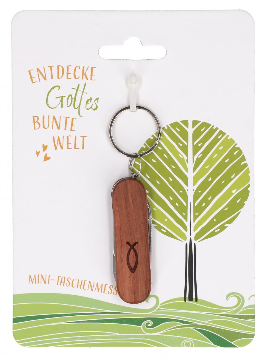 Mini-Taschenmesser - Entdecke Gottes bunte Welt Mini-Taschenmesser - Entdecke Gottes bunte Welt