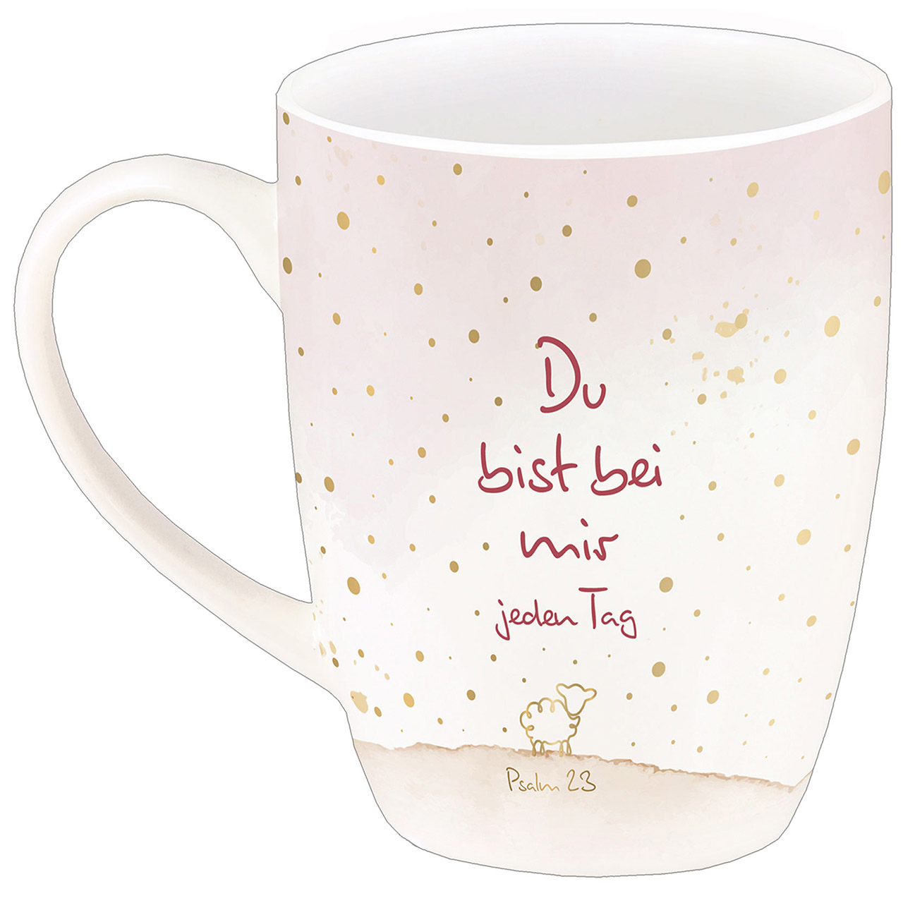 Gold-Tasse - Der Herr ist mein Hirte Gold-Tasse - Der Herr ist mein Hirte