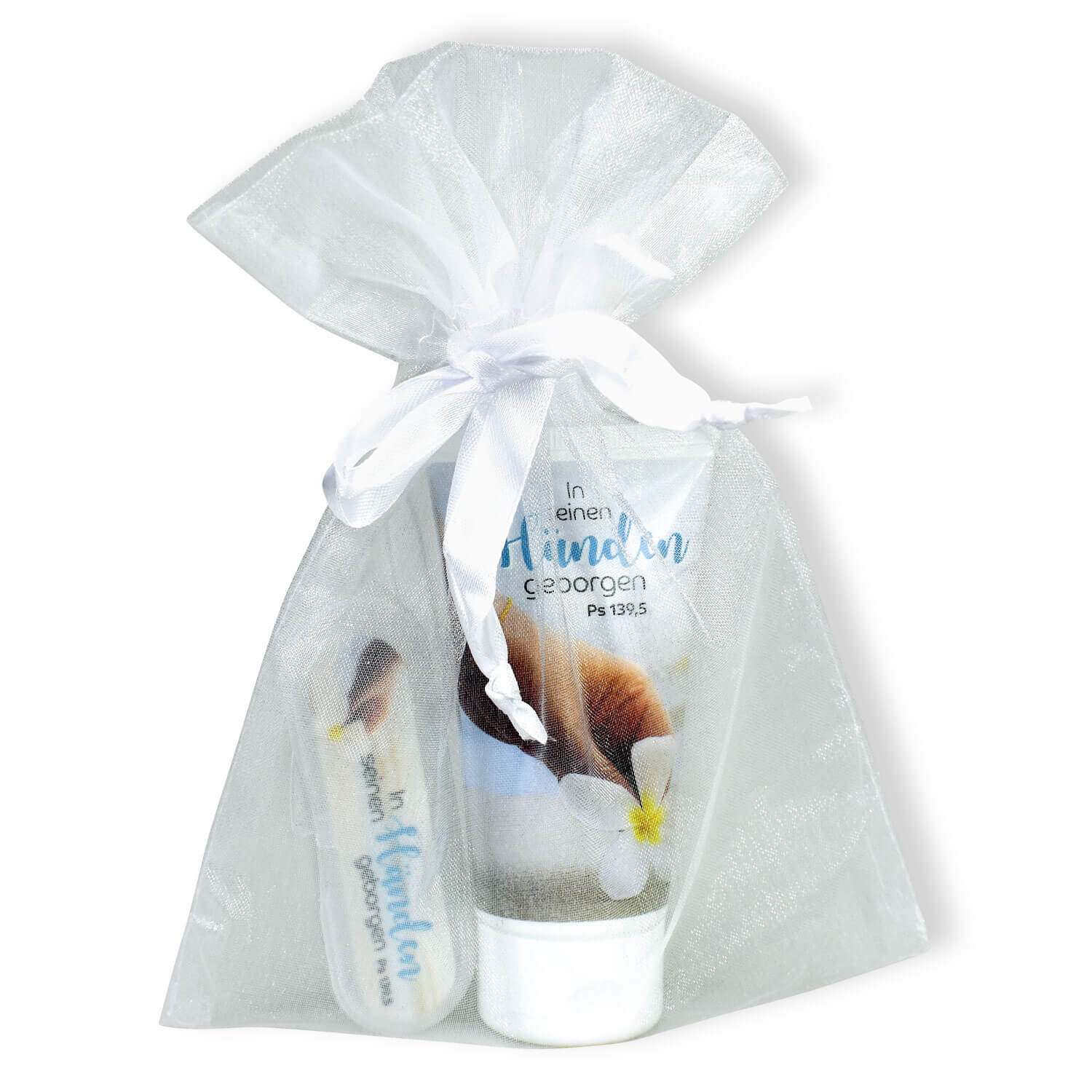 Pflegeset Jahreslosung 2020 - Nagelfeile mit Oliven Soft-Handcreme