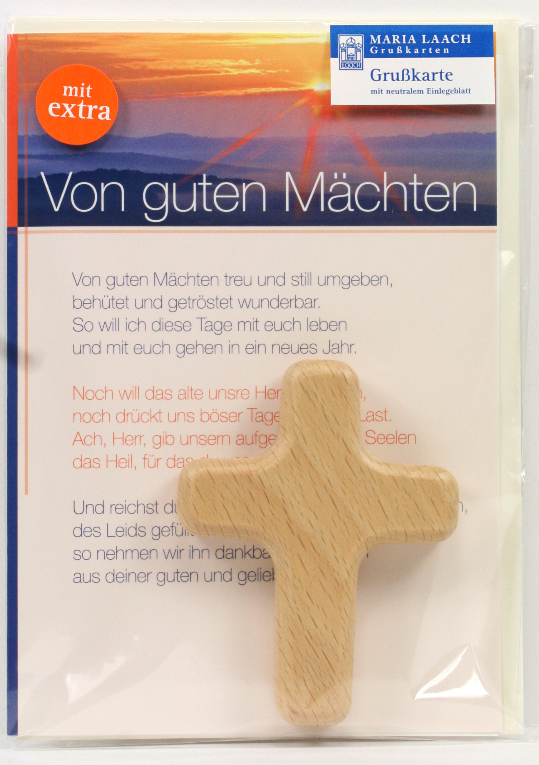 Neutrale Karte - Von guten Mächten & Kreuz