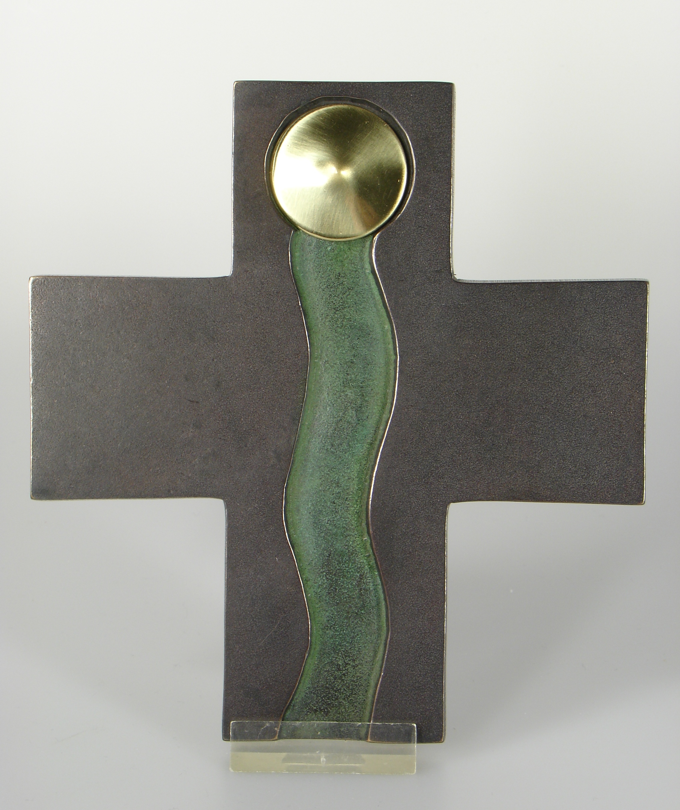 Bronze-Kreuz - Weg des Lebens