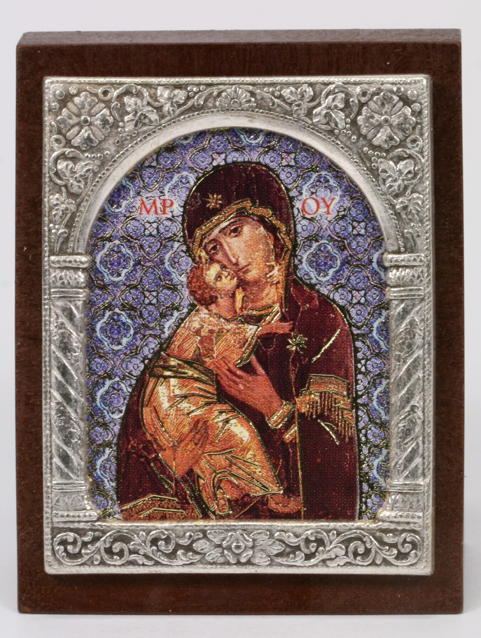 Standikone  - Madonna & Rahmenverzierung Standikone  - Madonna & Rahmenverzierung