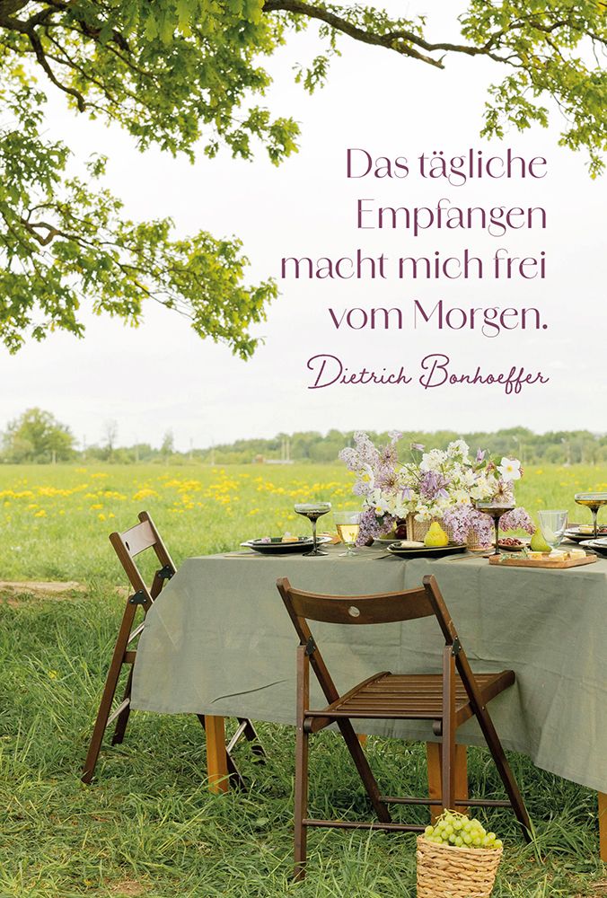 Aufstellbuch - Behütet und getröstet & Dietrich Bonhoeffer