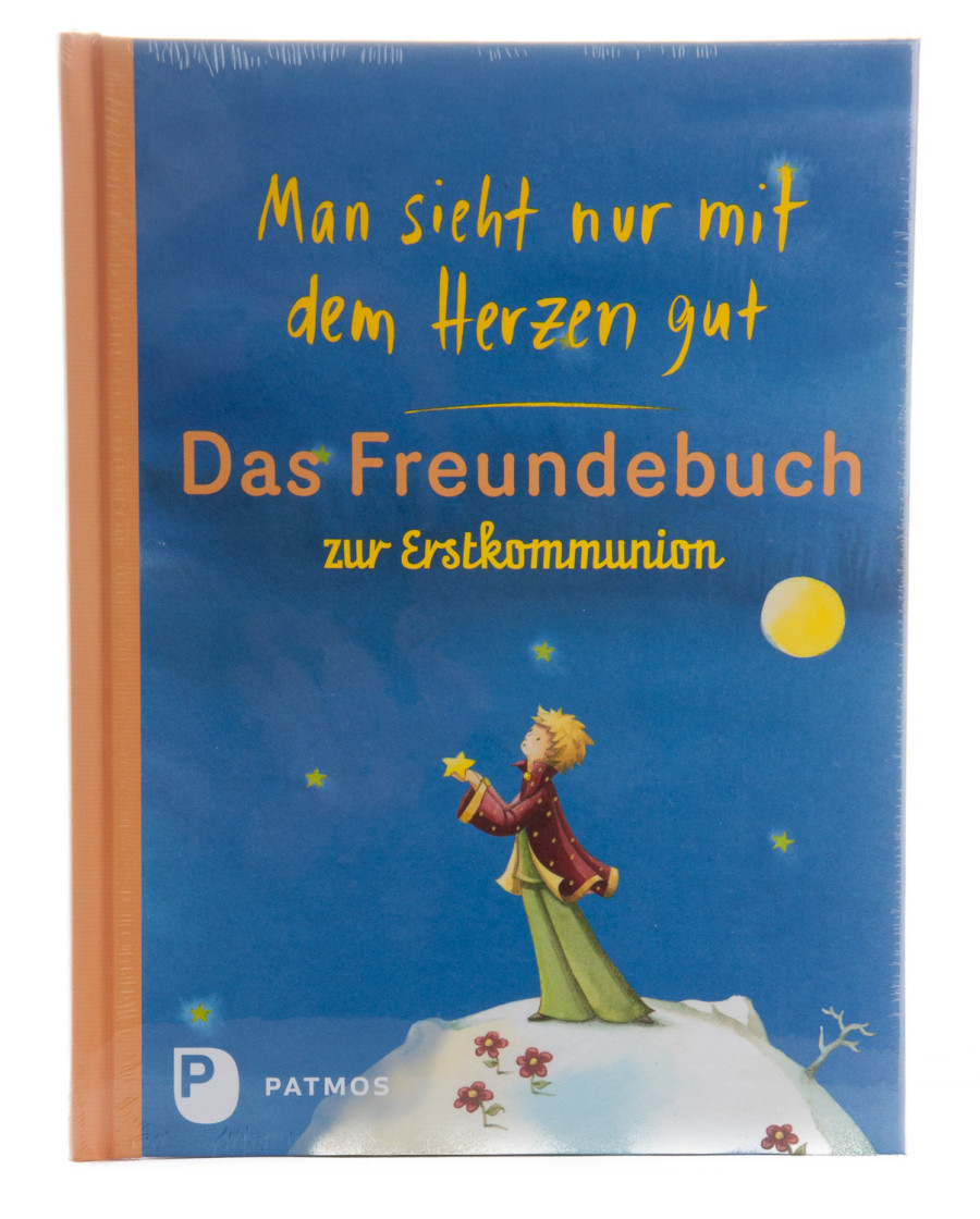 Freundebuch - Man sieht nur mit dem Herzen gut