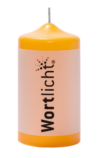 Wortlicht-Kerze - Wie schön, dass es dich gibt Wortlicht-Kerze - Wie schön, dass es dich gibt