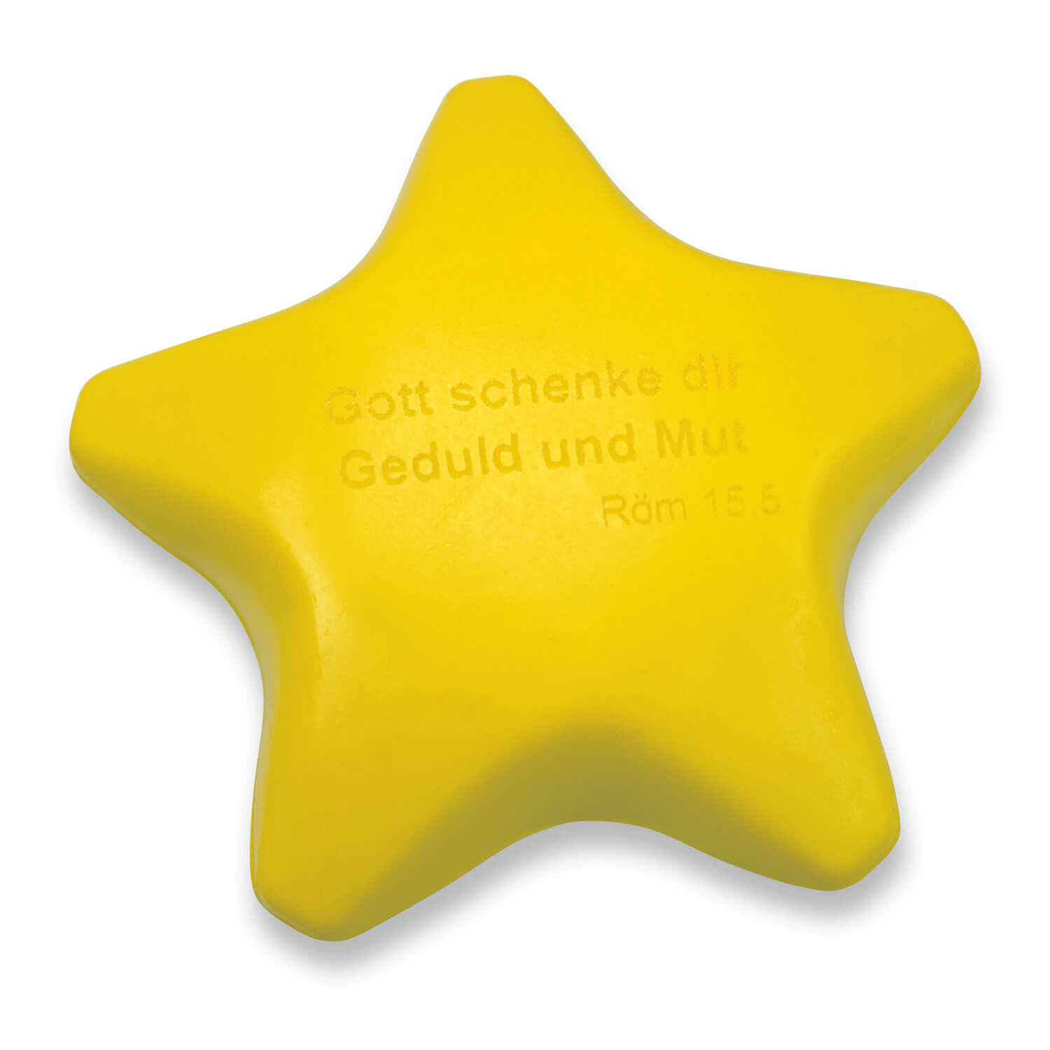 Antistress-Stern - Gott schenke dir Geduld und Mut Antistress-Stern - Gott schenke dir Geduld und Mut