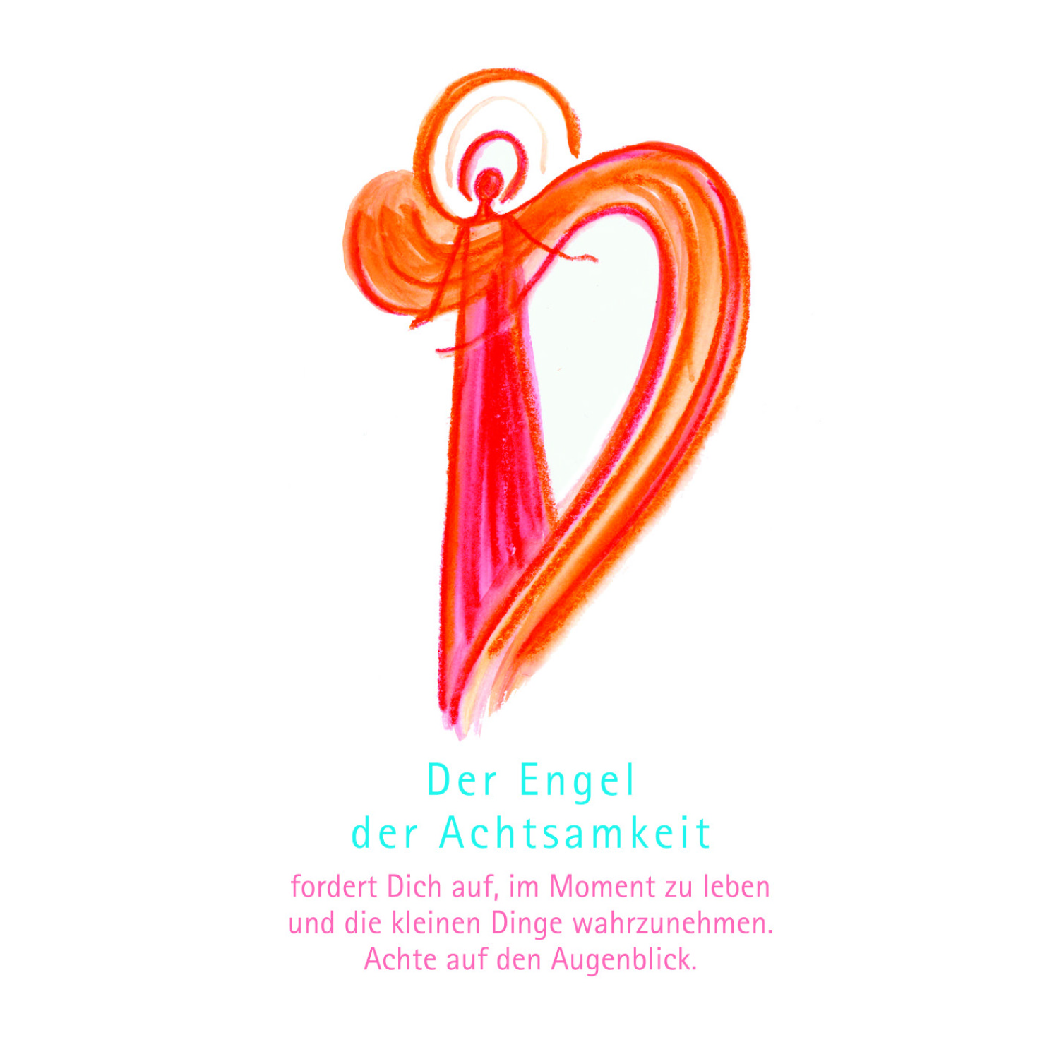 Engelkarte - Engel der Achtsamkeit