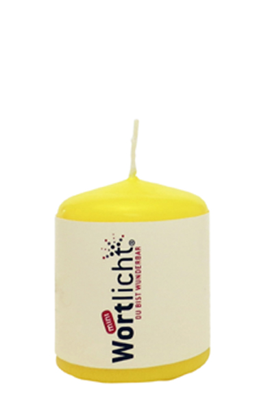 Mini-Wortlichtkerze - Du bist wunderbar