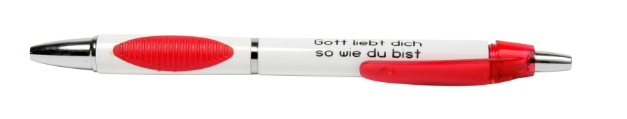 Kugelschreiber - Gott liebt dich so wie du bist