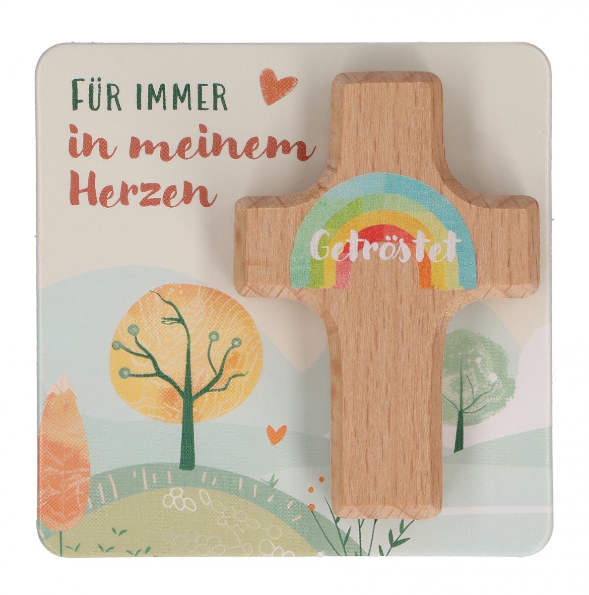 Handschmeichlerkreuz - Für immer in meinem Herzen Handschmeichlerkreuz - Für immer in meinem Herzen