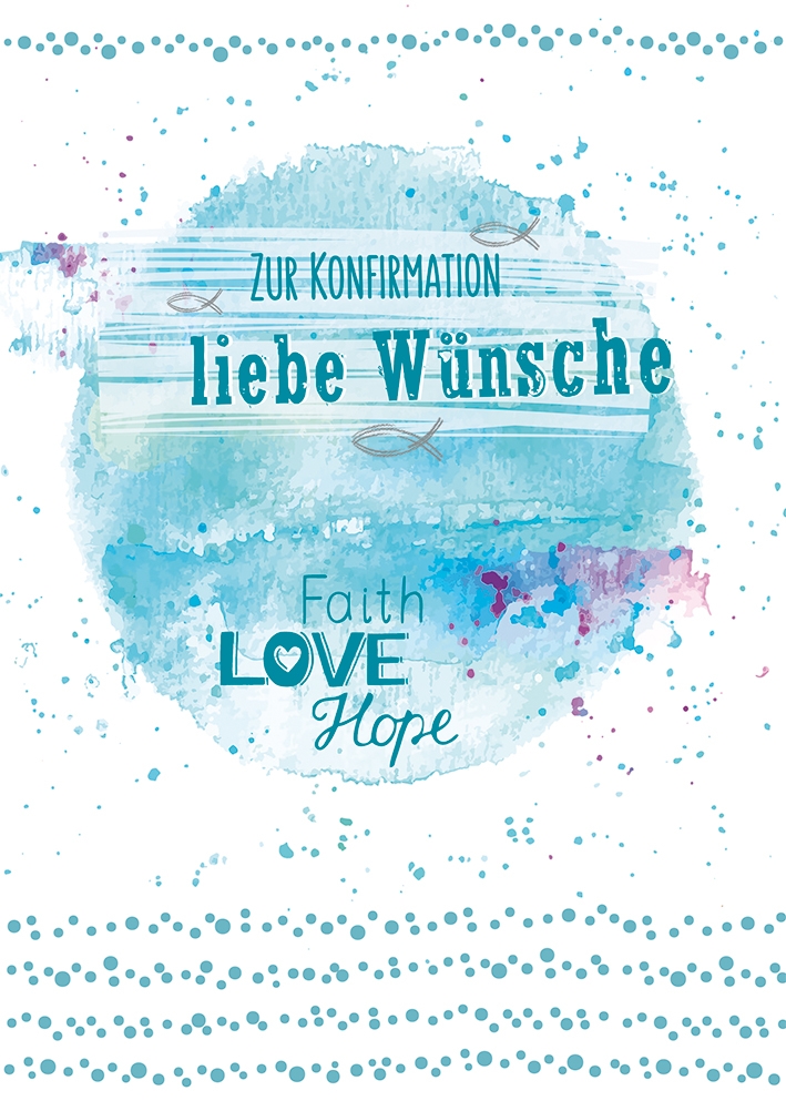 Karte zur Konfirmation - Mut im Herzen & Geldgeschenk Karte zur Konfirmation - Mut im Herzen & Geldgeschenk