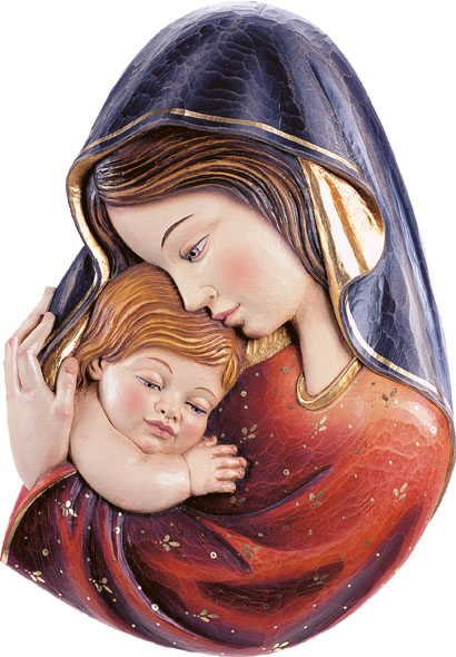 Madonnenrelief - Geborgenheit Madonnenrelief - Geborgenheit
