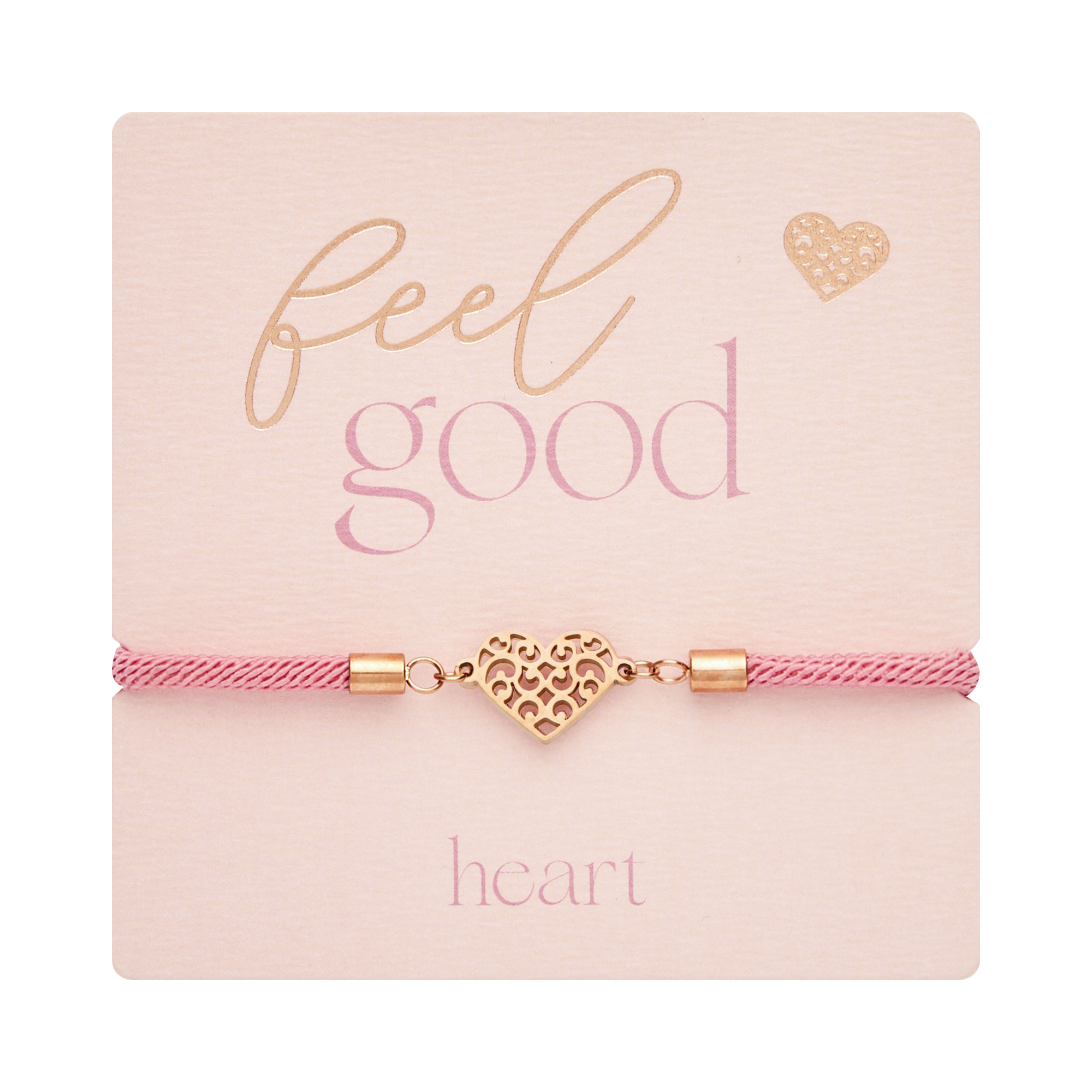 Armband – Fühl dich wohl & Herz