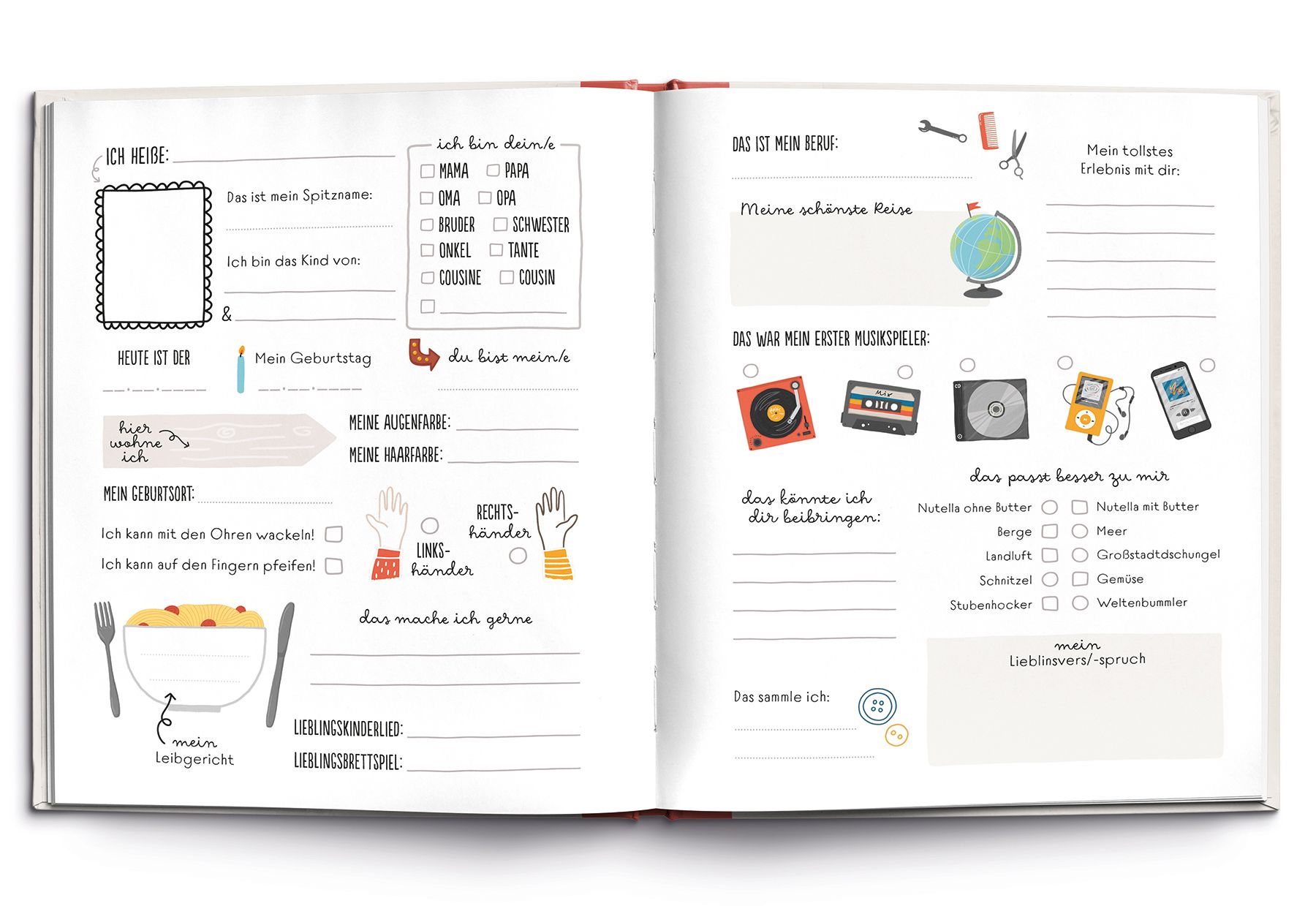 Familien-Album - Meine Familie in einem Buch