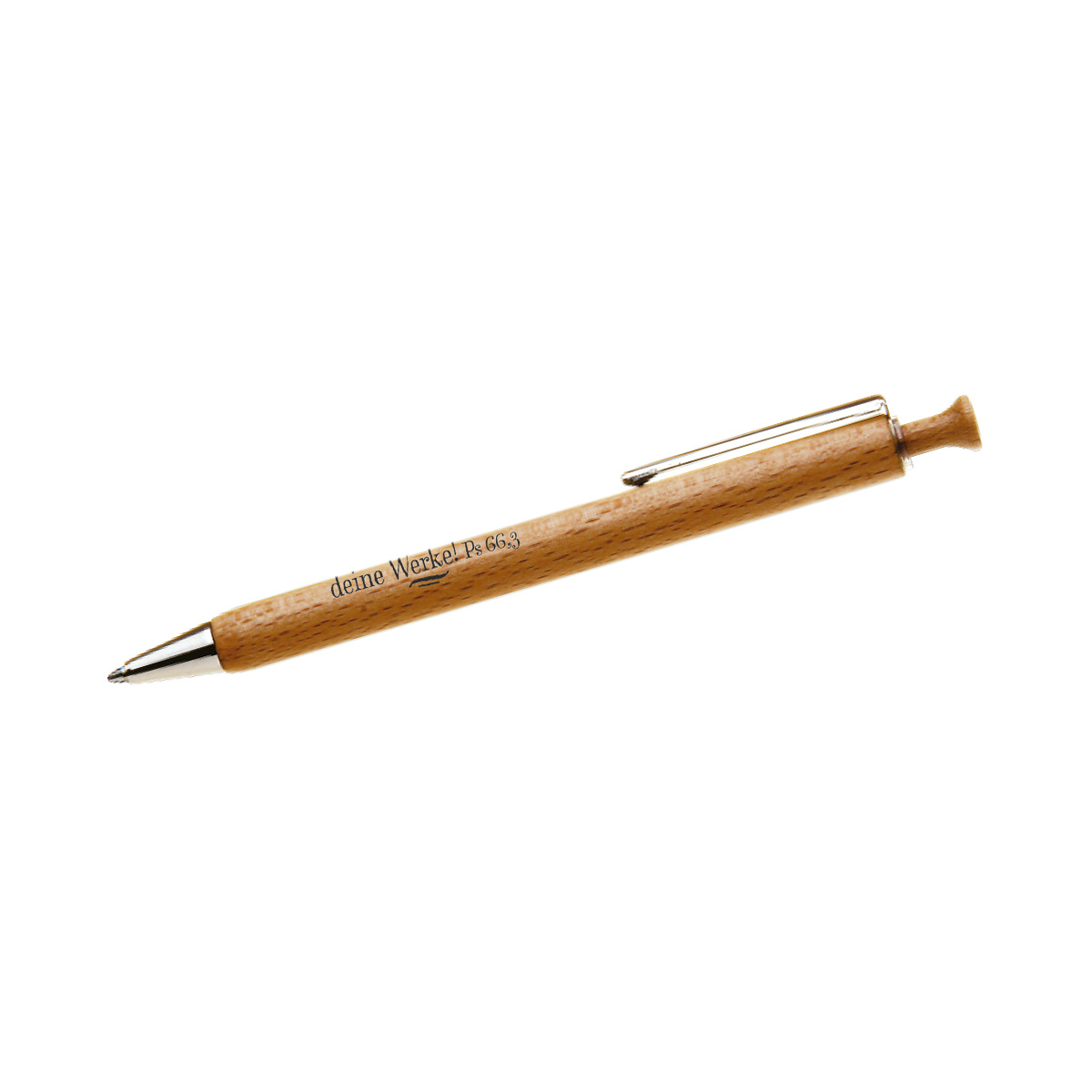 Holzkugelschreiber - Wie wunderbar sind deine Werke