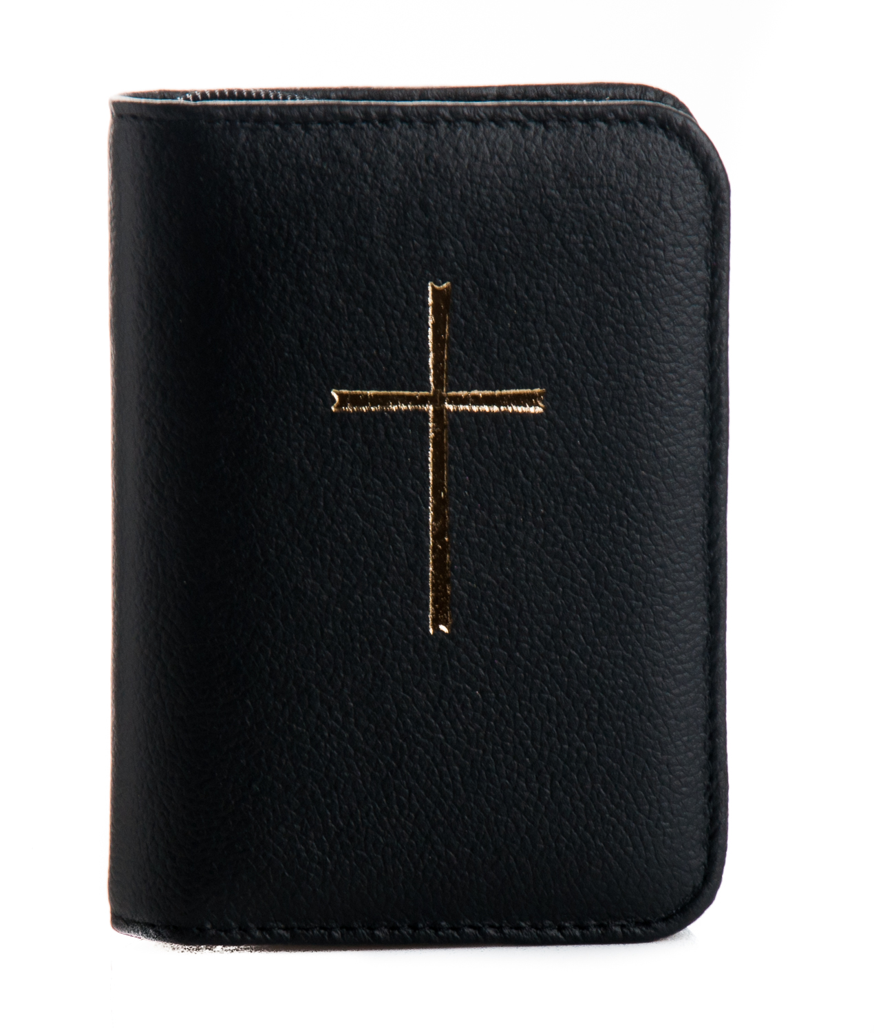 Gotteslobhülle für Taschenbuchausgabe - Leder mit Kreuzsymbol