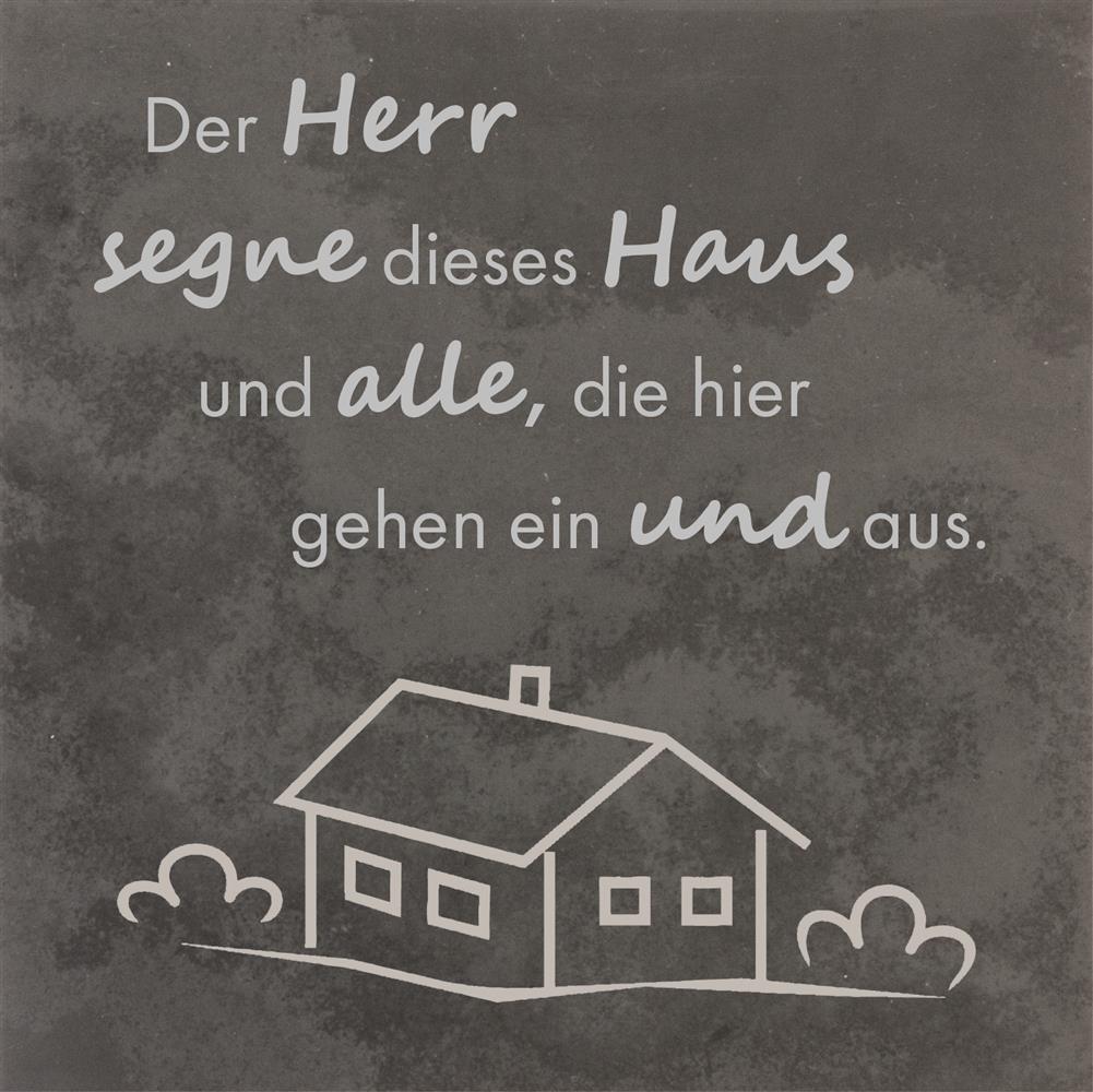 Schiefer-Haussegen - Der Herr segne dieses Haus