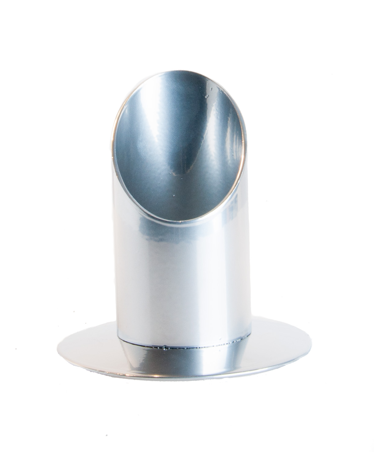 Kerzenständer - Matt Silber 4 cm Kerzenständer - Matt Silber 4 cm