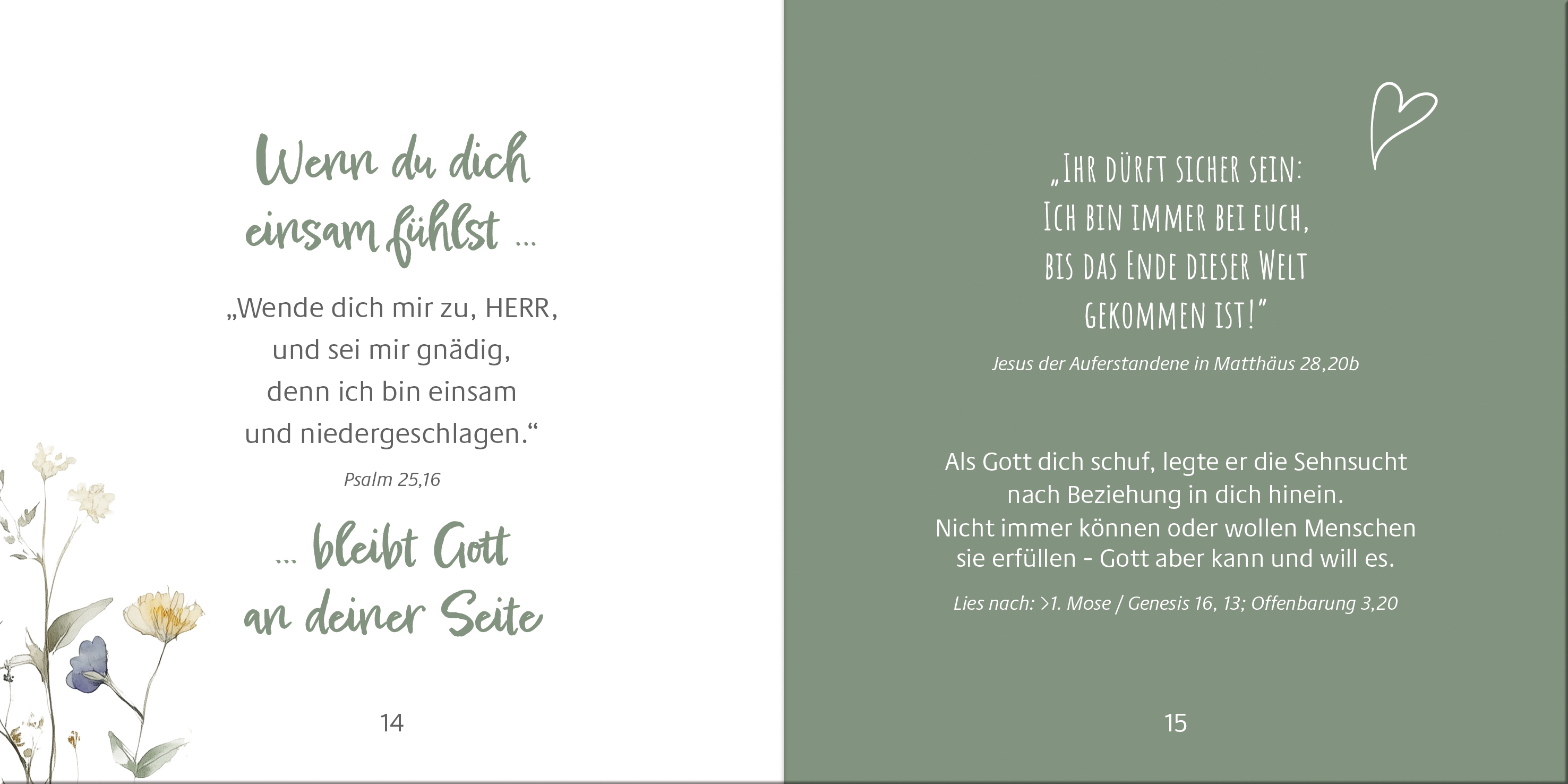 Geschenkheft - Kleiner Trostbegleiter