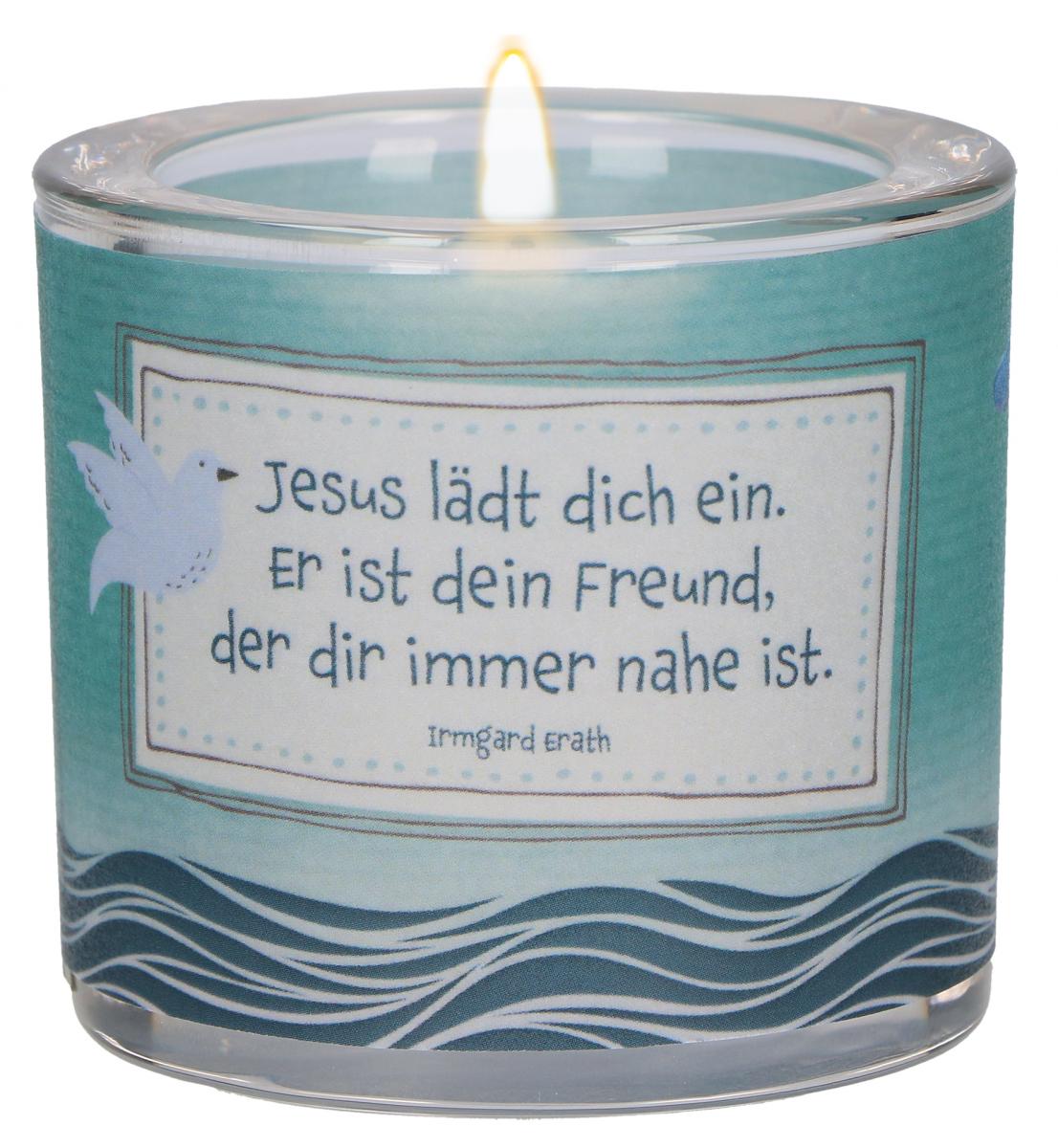 Windlicht - Jesus lädt dich ein Windlicht - Jesus lädt dich ein