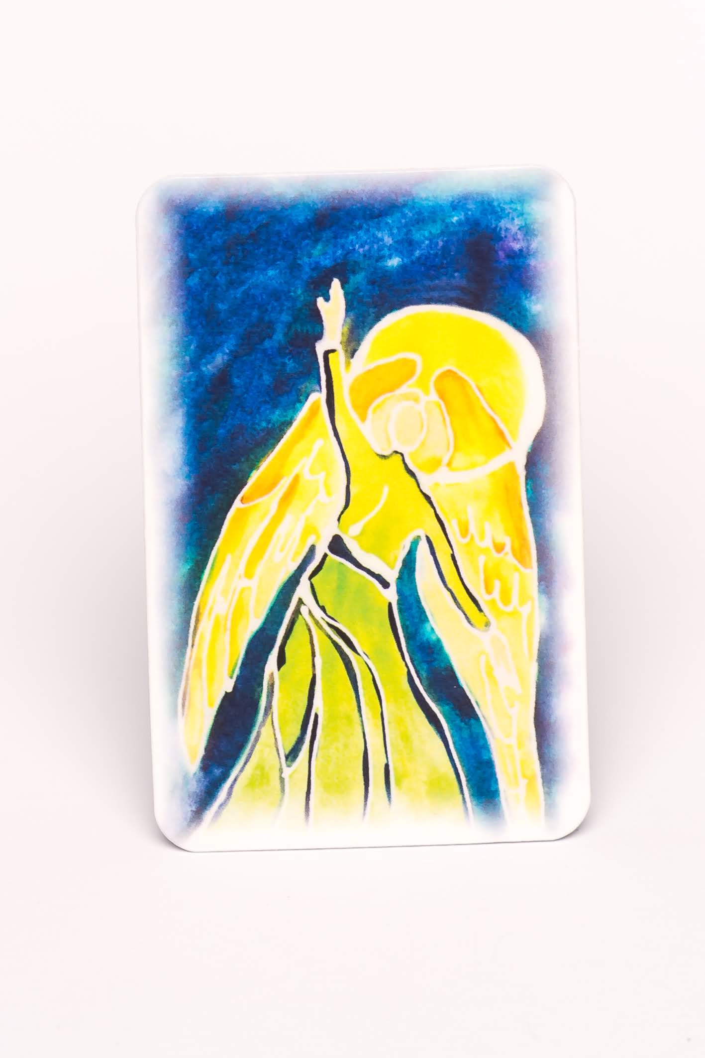 Prayercard - Engel & Blau