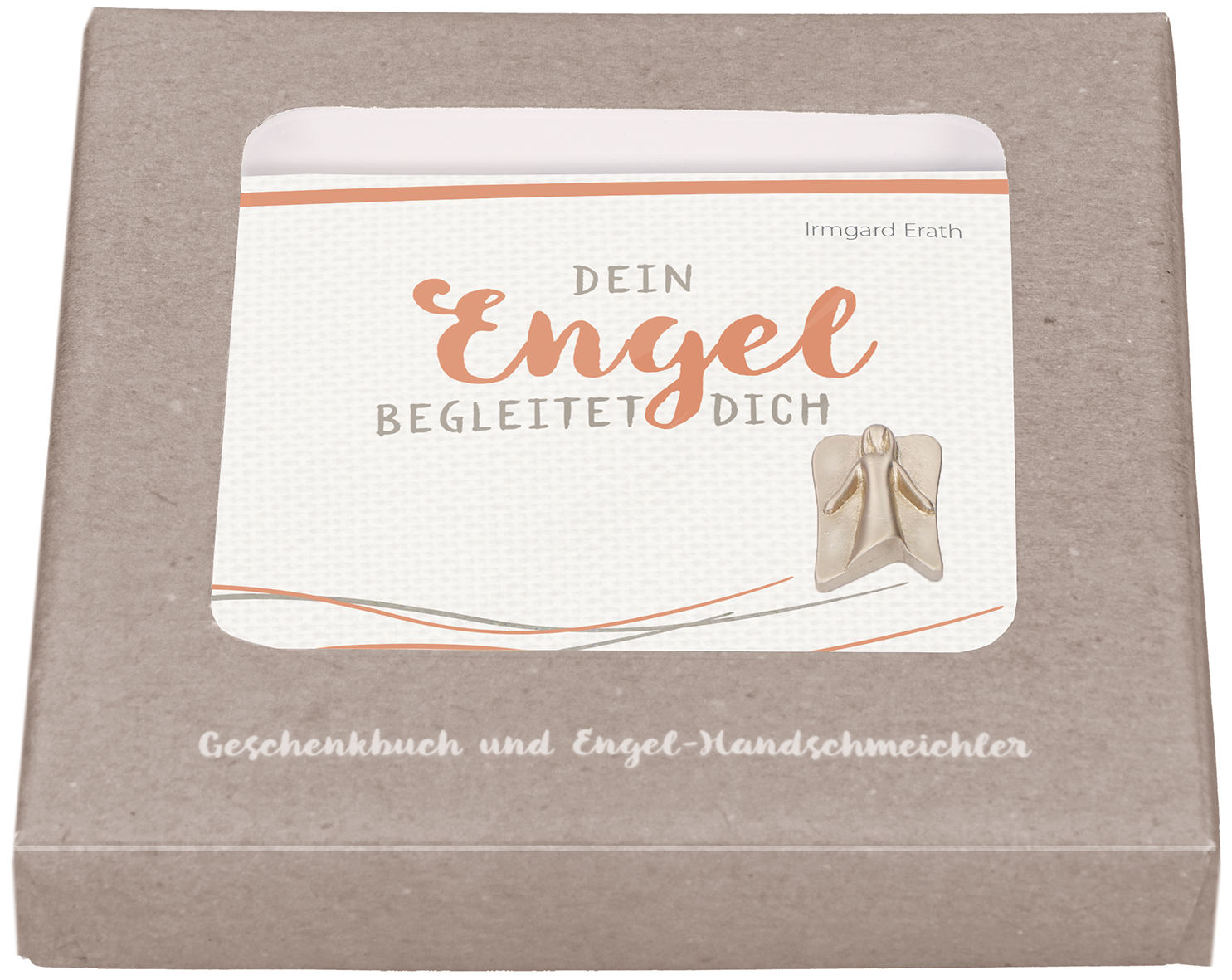 Geschenk-Set - Dein Engel begleite dich & Engelplakette