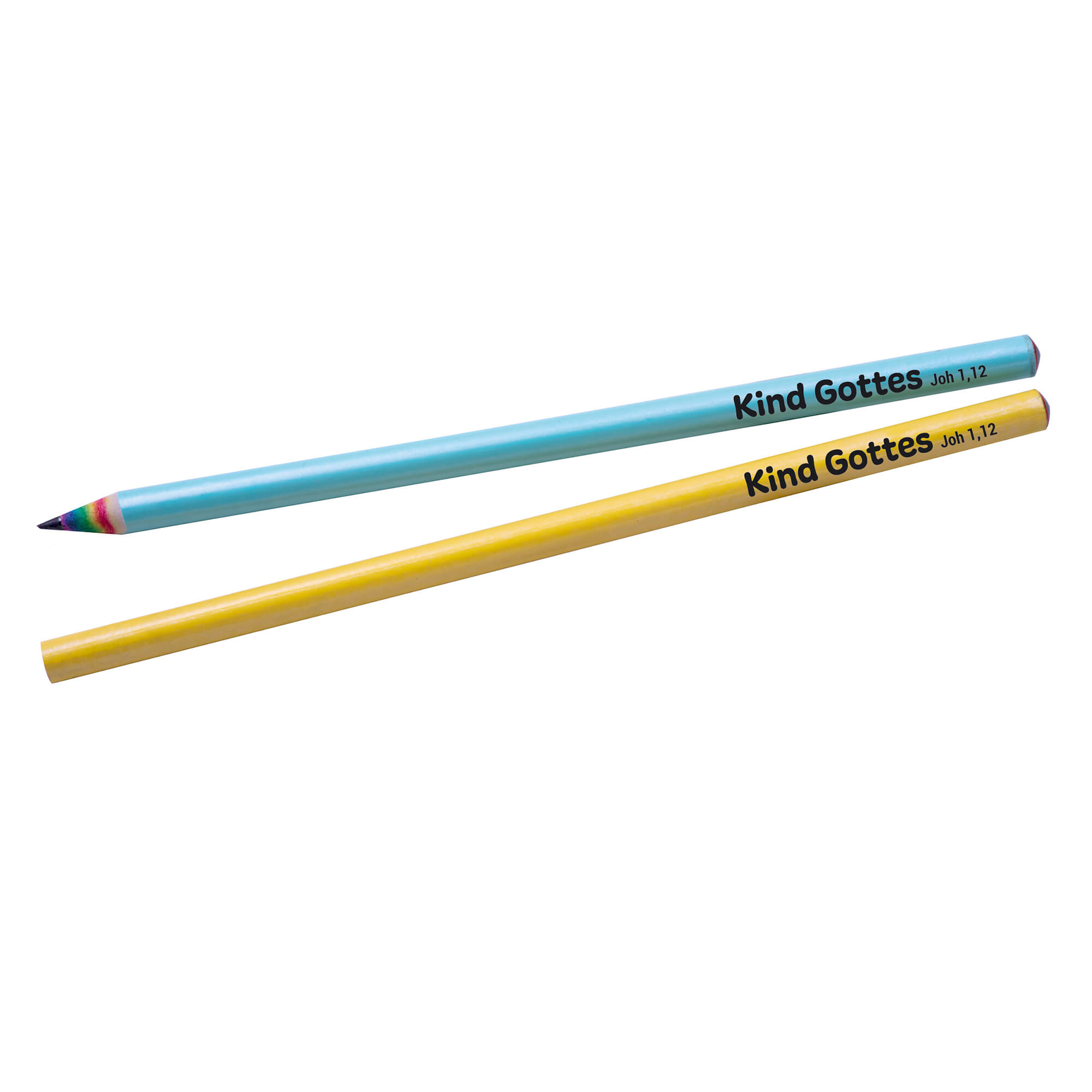 Bleistift – Regenbogen & Kind Gottes