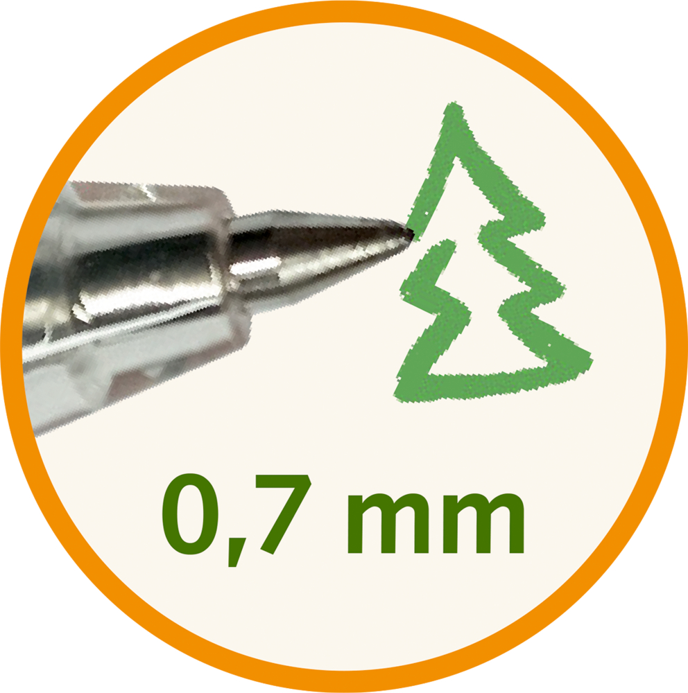 Gelstift – Tannenbaum & Radiergummi