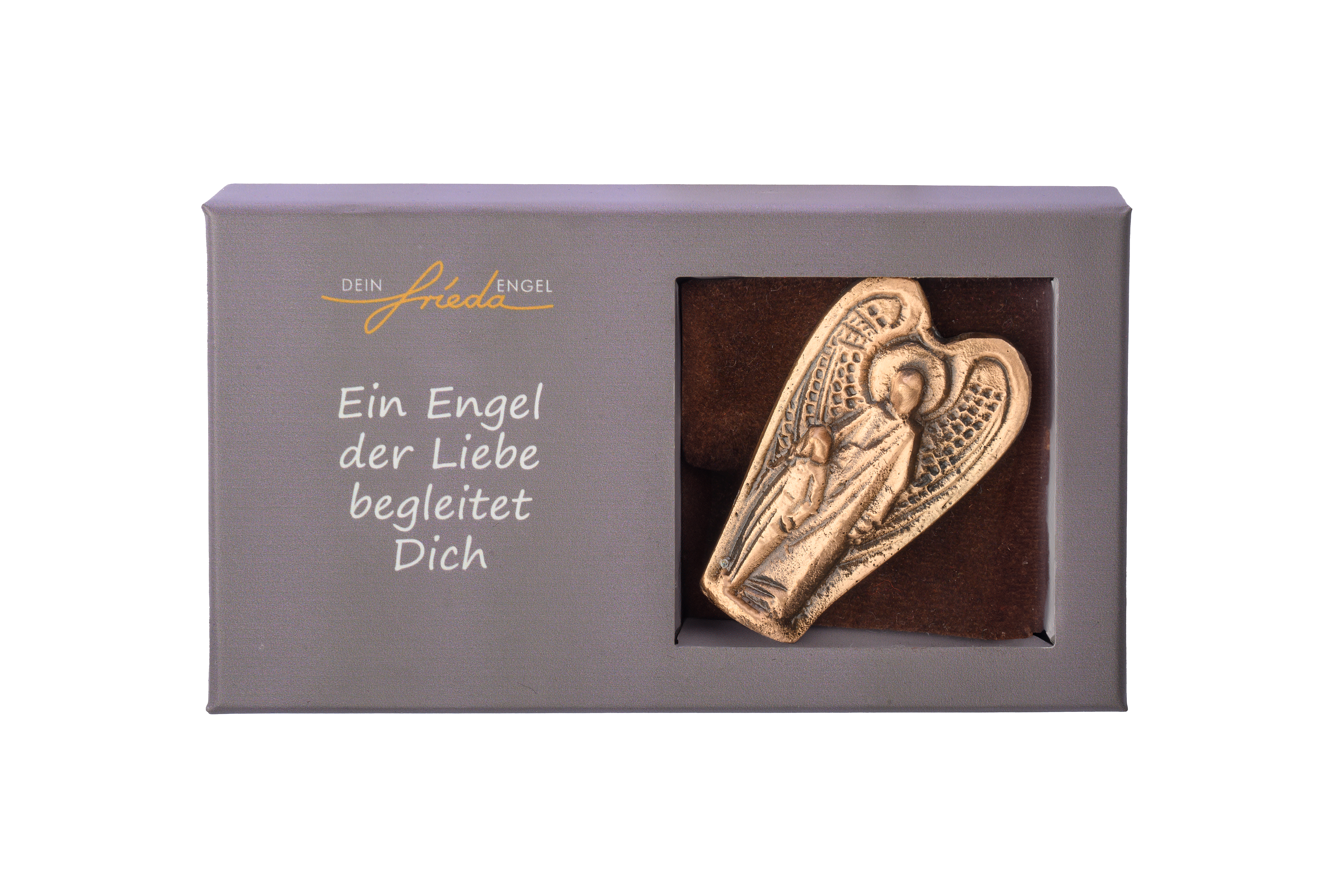 Handschmeichler - Engel mit Kind & Geschenkbox
