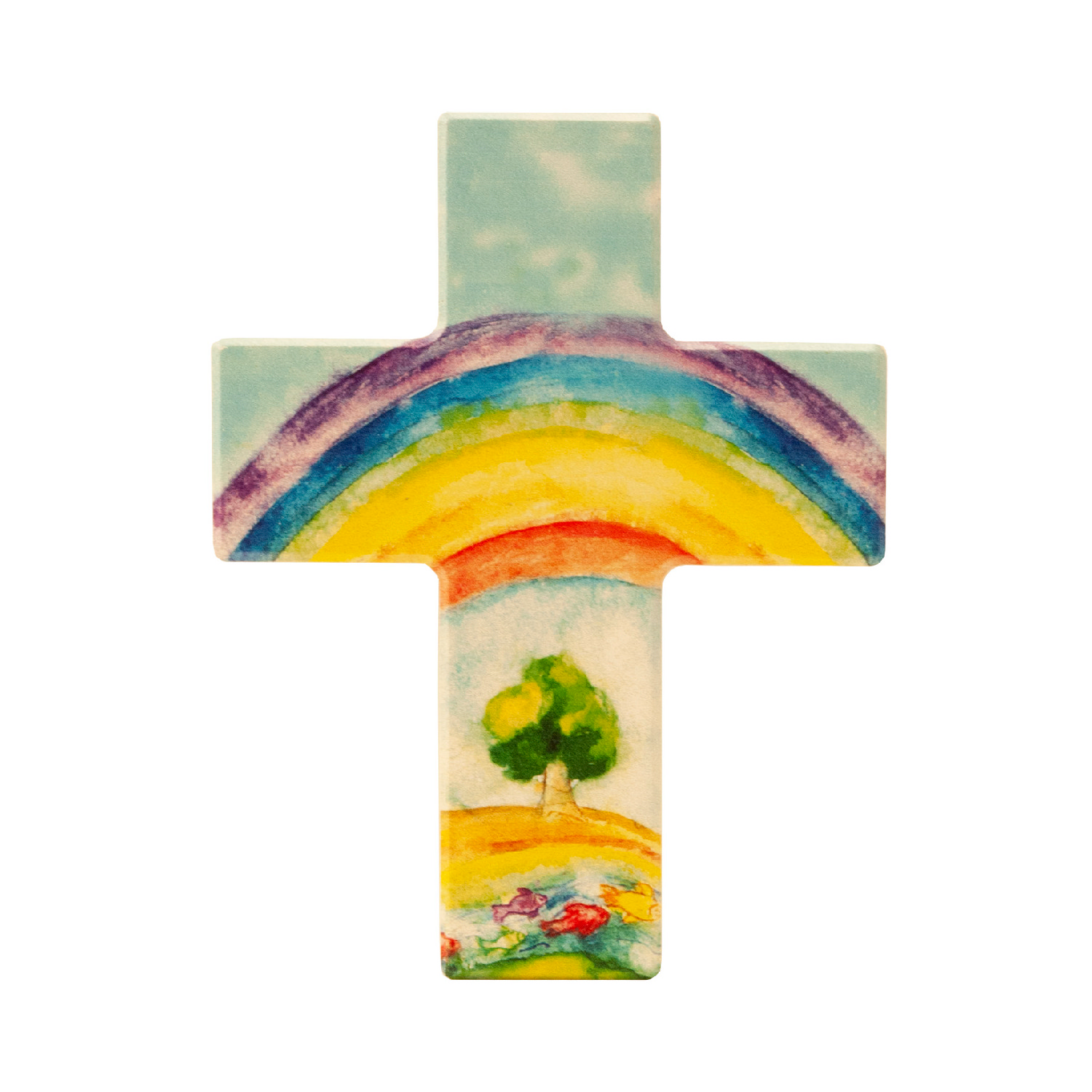 Kinderkreuz - Regenbogen