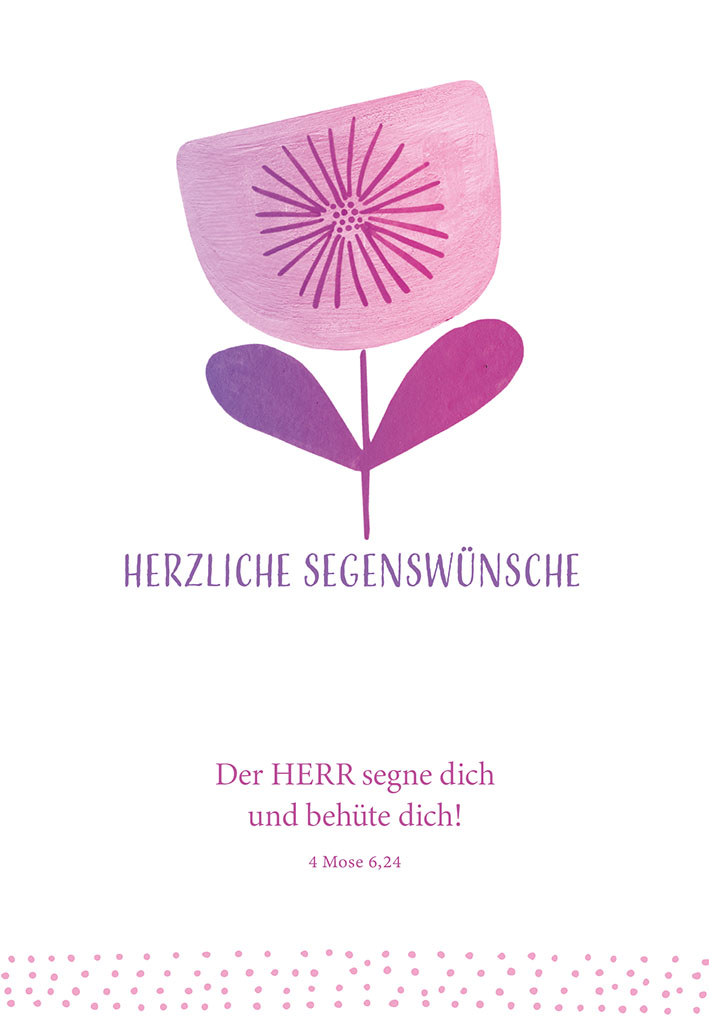 Geburtstagskarte - Der Herr.... & Blume