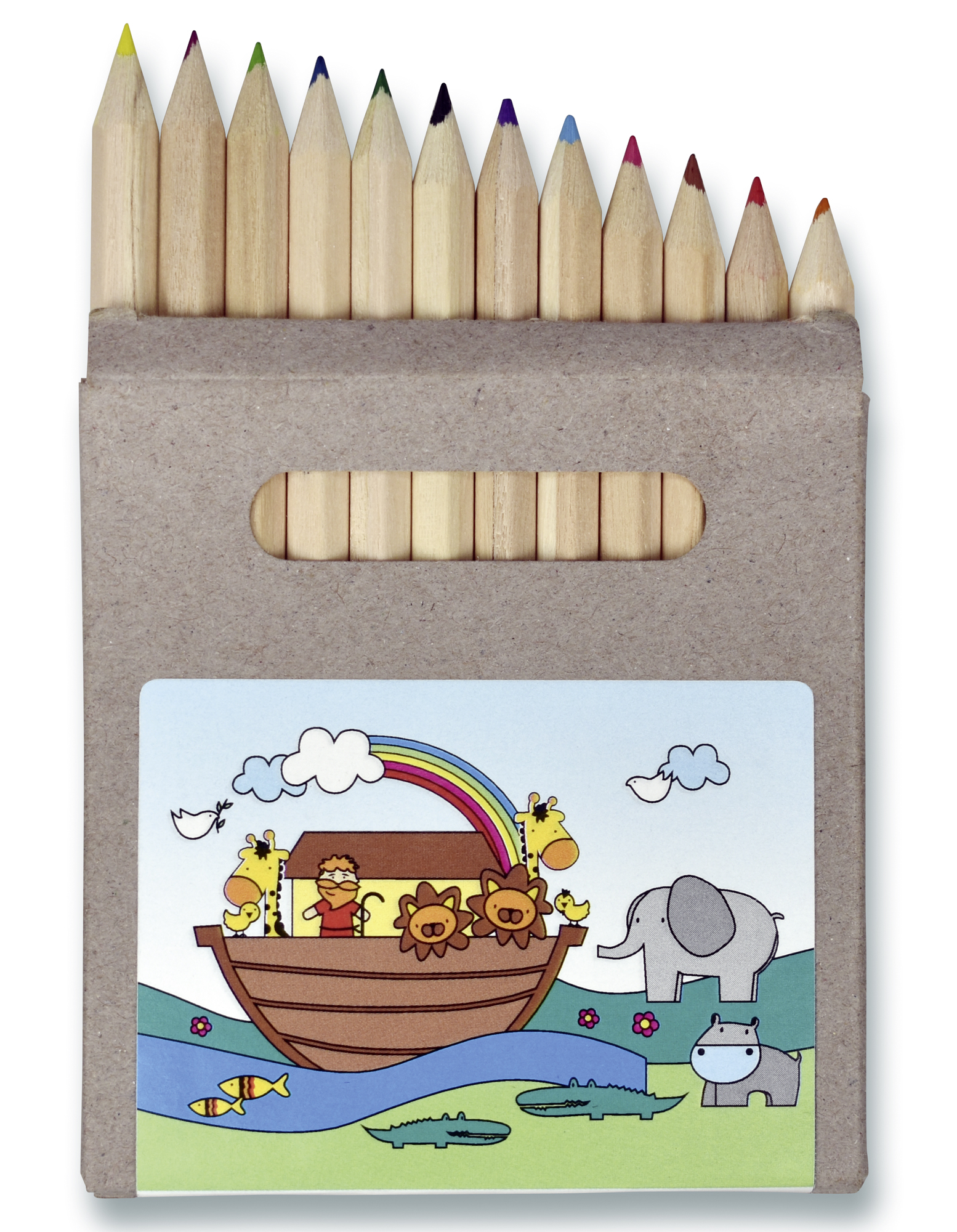 Buntstifte - 12er Set für Trinkbecher zum Ausmalen Buntstifte - 12er Set für Trinkbecher zum Ausmalen