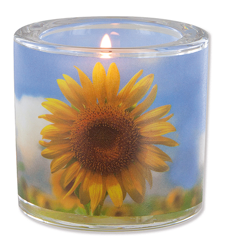 Glaswindlicht - Sonnenblume