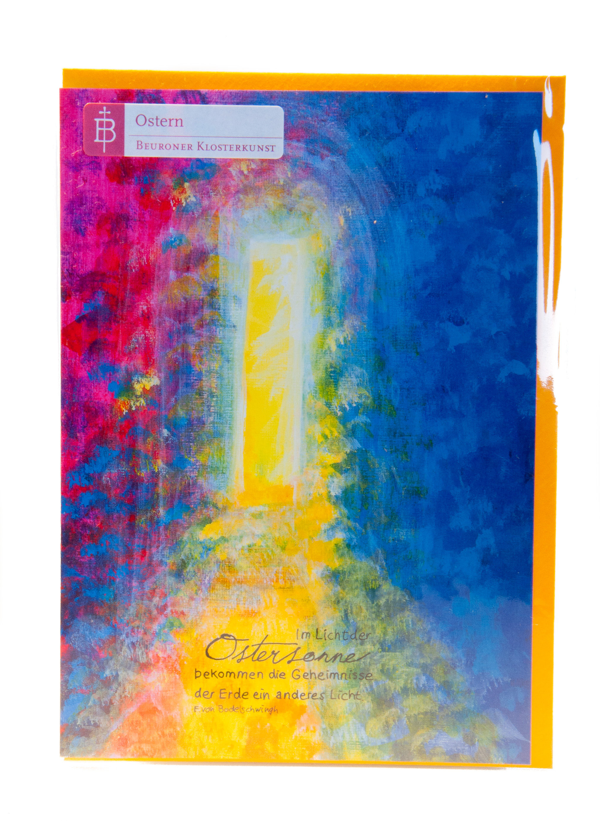 Karte zu Ostern - Licht der Ostersonne Karte zu Ostern - Licht der Ostersonne