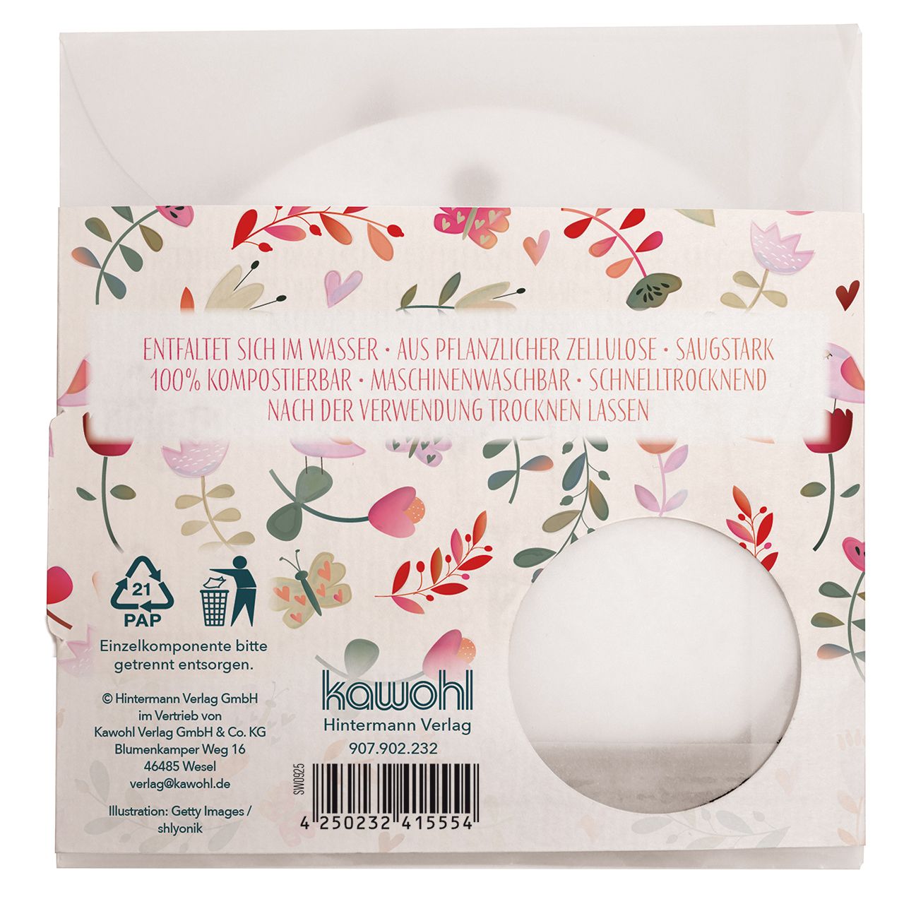 Pop-up Schwamm – Schön, dass es dich gibt!