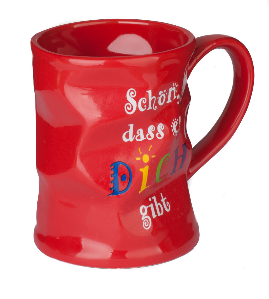 Knittertasse - Schön, dass es dich gibt