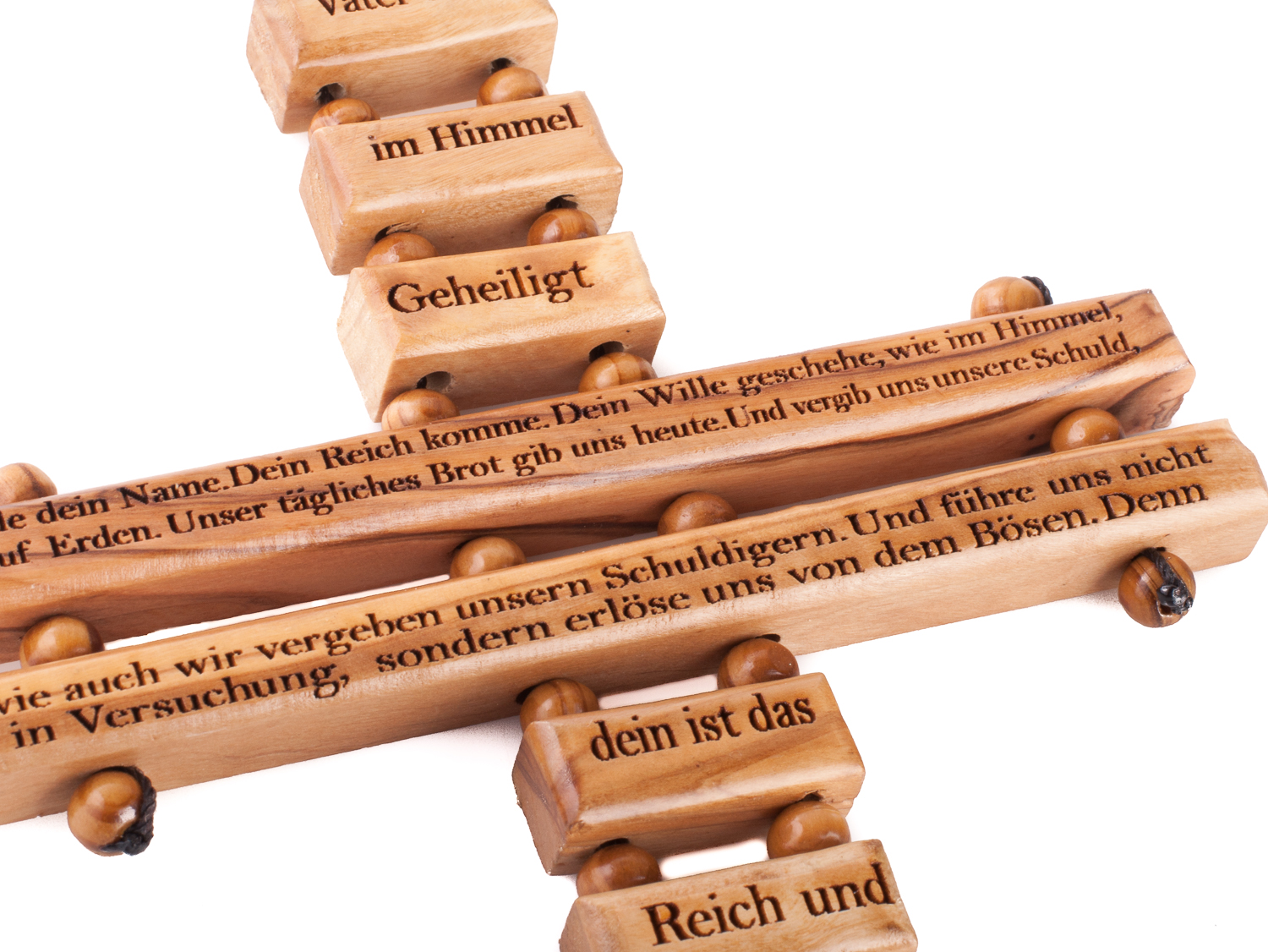 Holzkreuz - Vater unser Holzkreuz - Vater unser