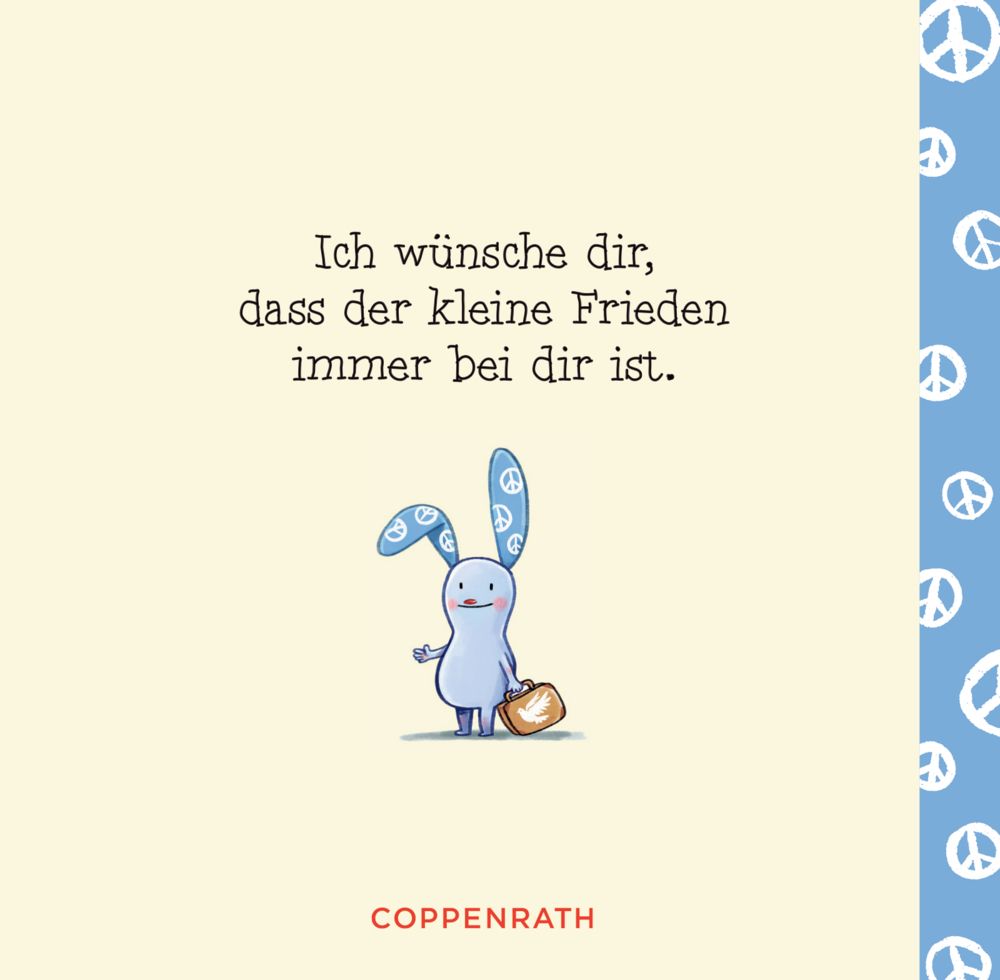 Geschenkbuch - Der kleine Frieden ist dein Begleiter Geschenkbuch - Der kleine Frieden ist dein Begleiter