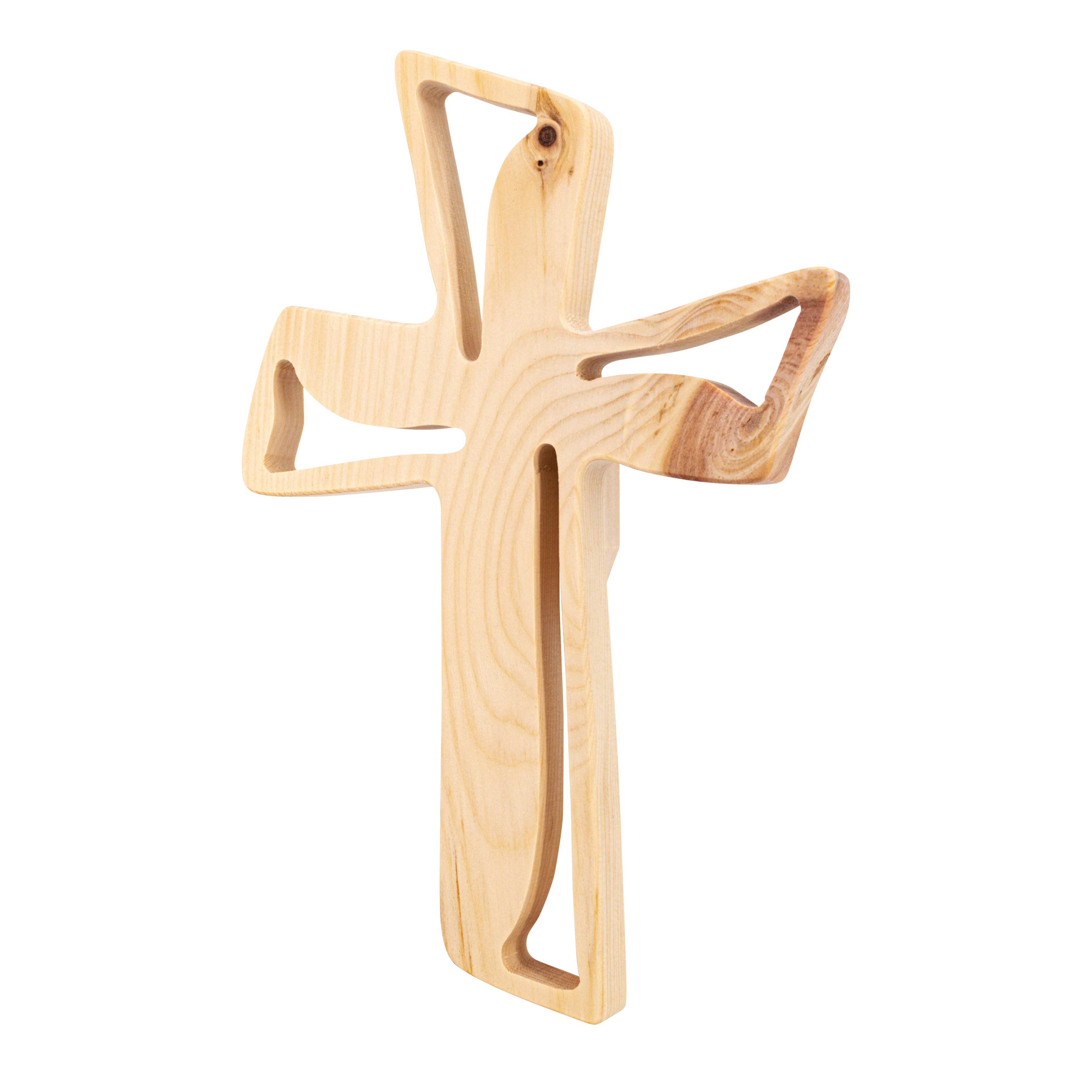Holzkreuz - Zirben & Schlicht